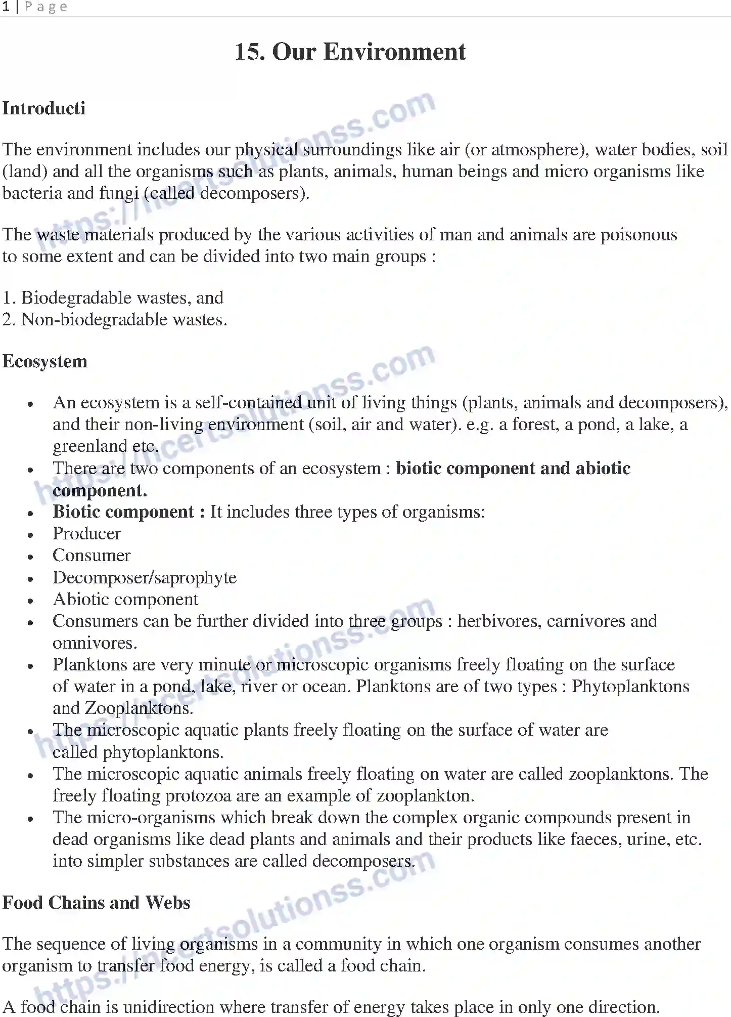 NCERT-Notes-Class-10-Science-Our-Environment-506-page-1