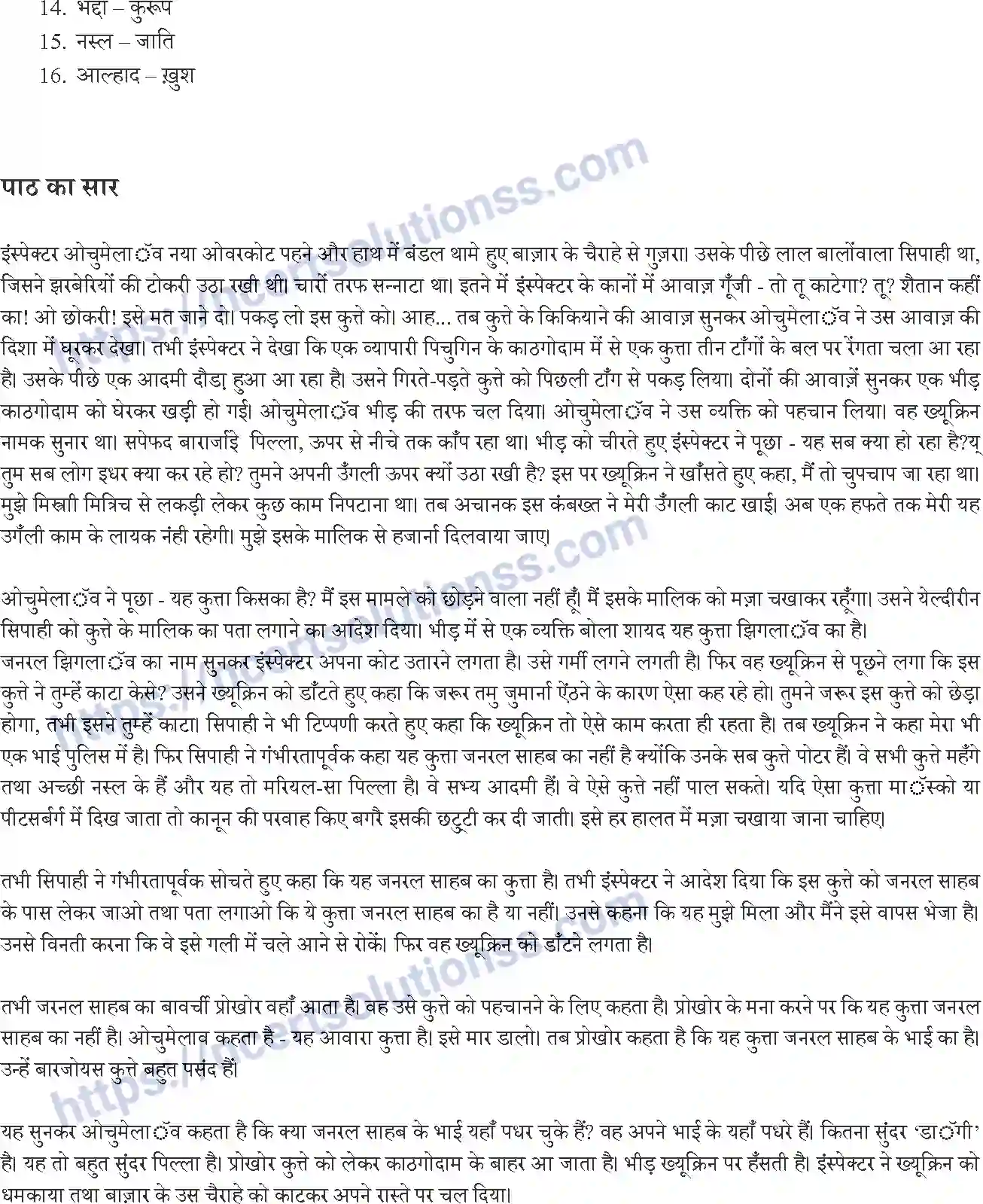 NCERT-Notes-Class-10-सपर्श-and--II-पाठ-14-and--गिरगिट-1392-page-3