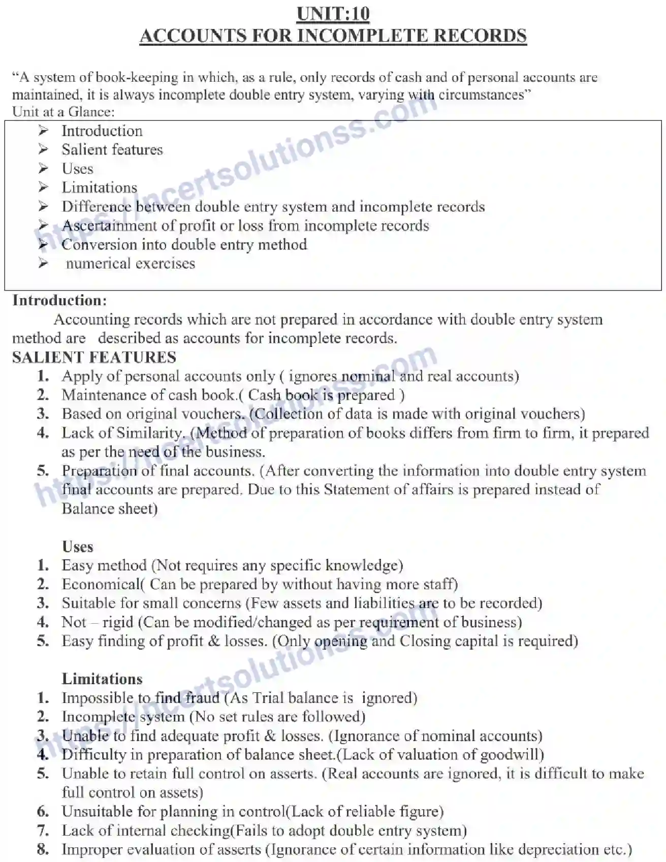 NCERT-Notes-Class-11-Accountancy-Accounts-For-Incomplete-Records-326-page-1