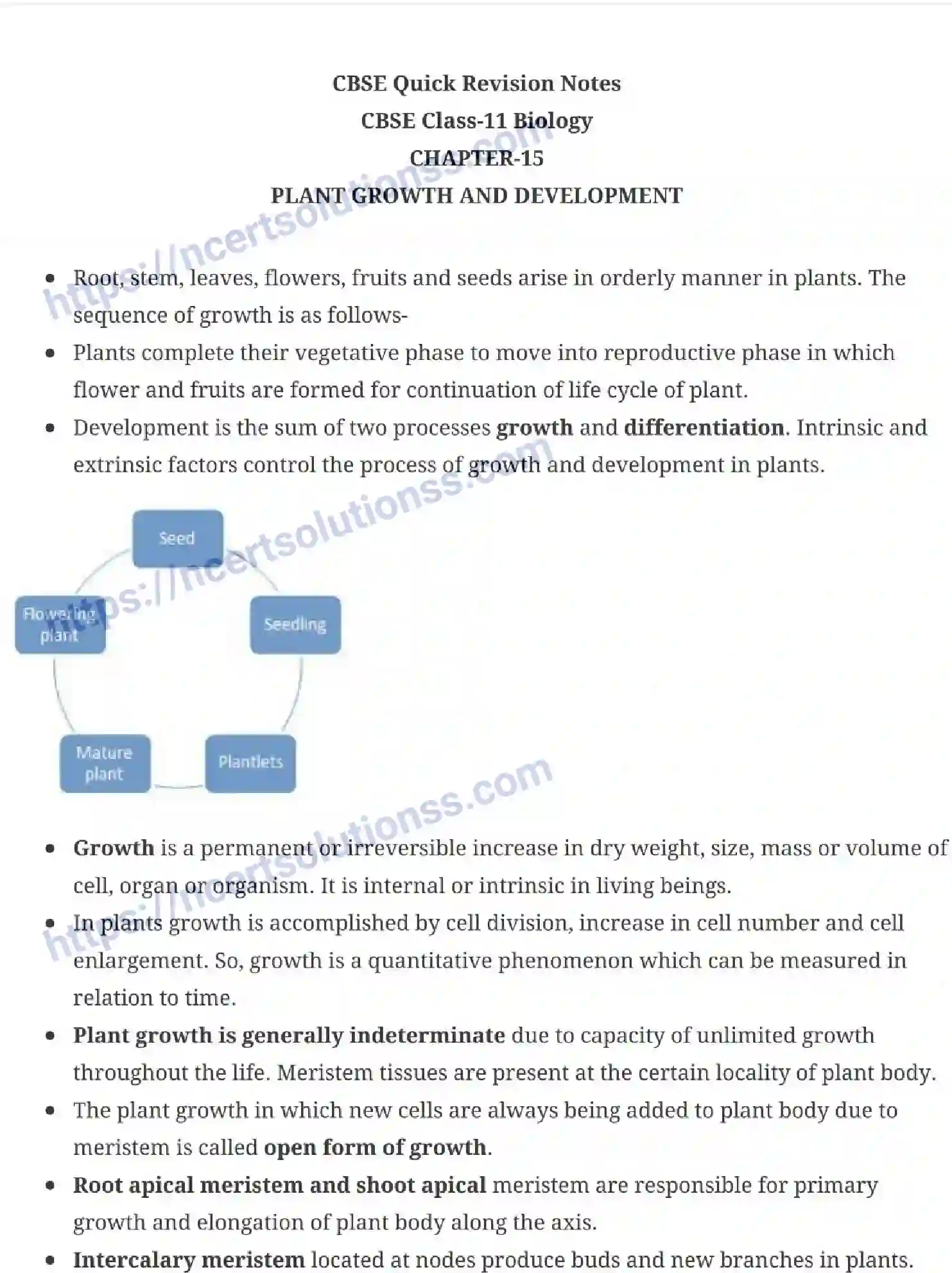 NCERT-Notes-Class-11-Biology-Plant-Growth-And-Development-239-page-1