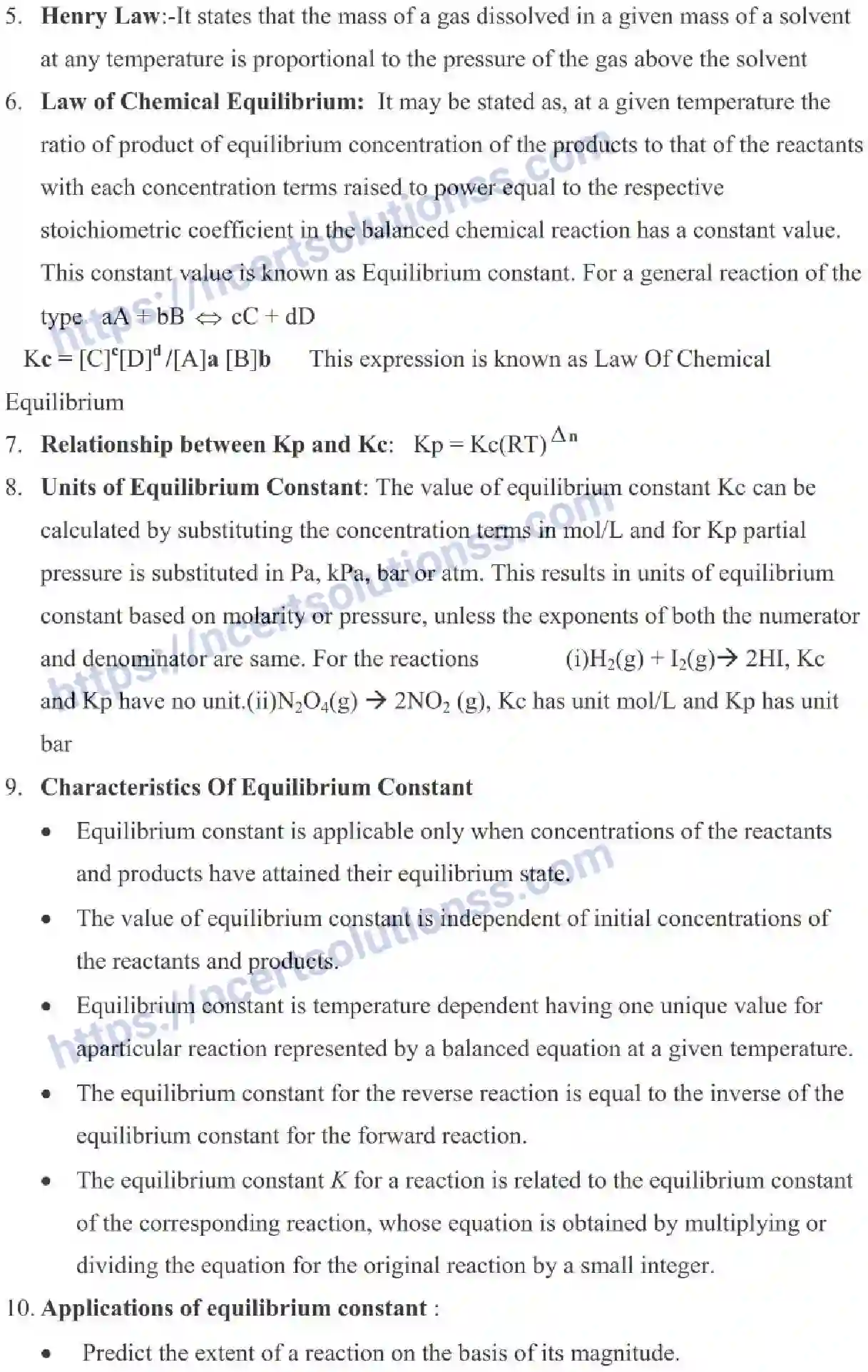 NCERT-Notes-Class-11-Chemistry-Equilibrium-Part-1-253-page-2
