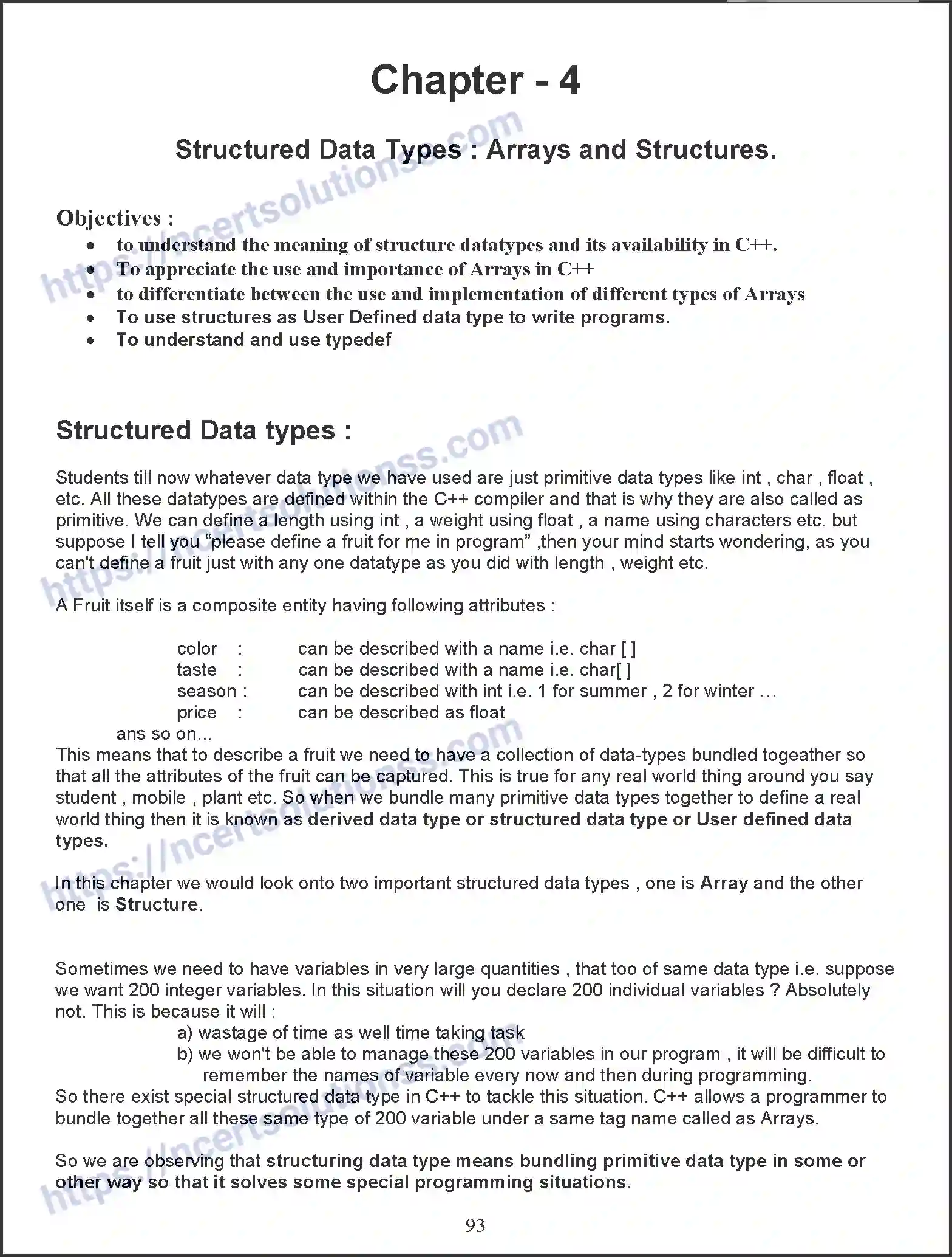 NCERT-Notes-Class-11-Computer-Science-Arrays-and-Structures-371-page-1
