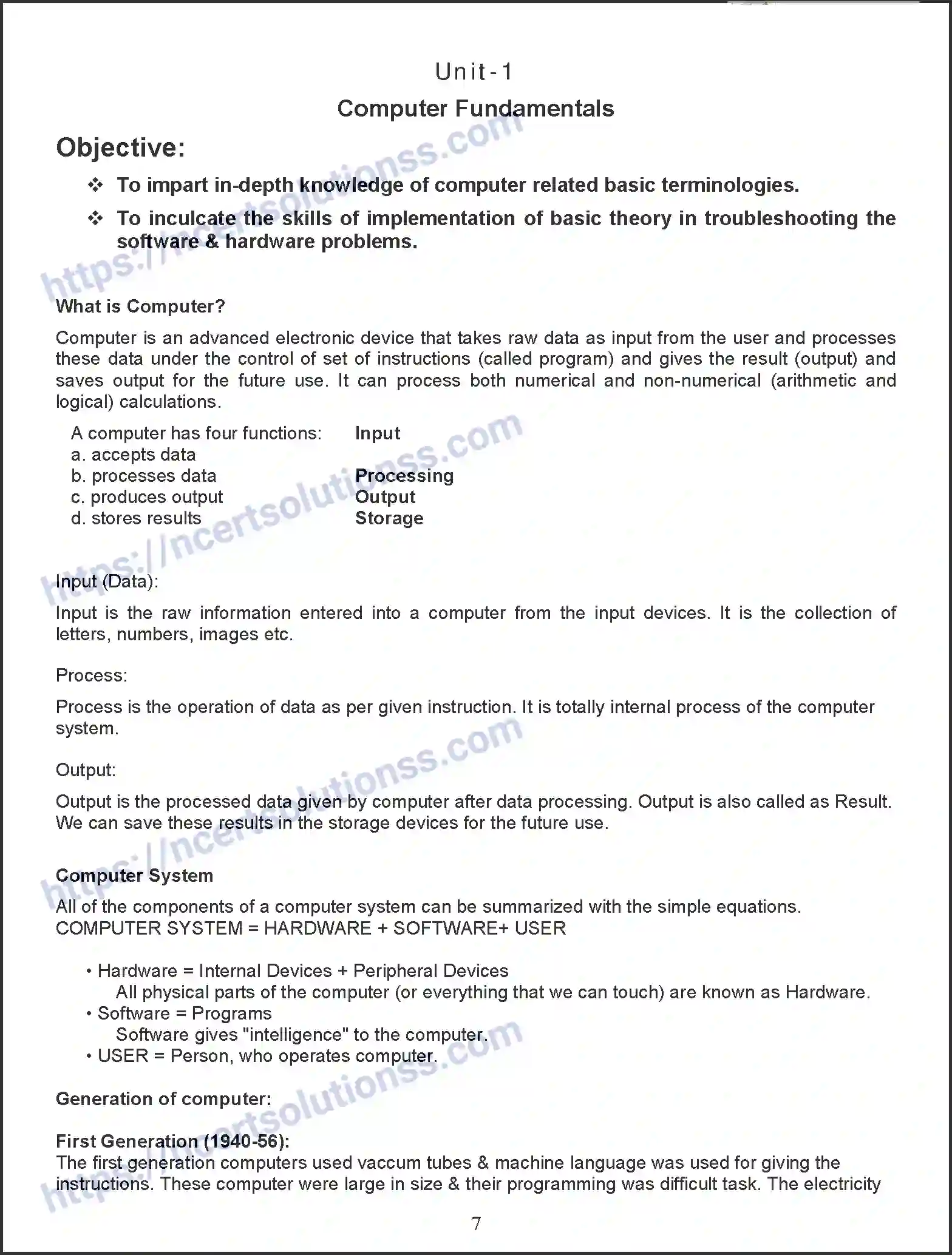 NCERT-Notes-Class-11-Computer-Science-Computer-Fundamental-372-page-1