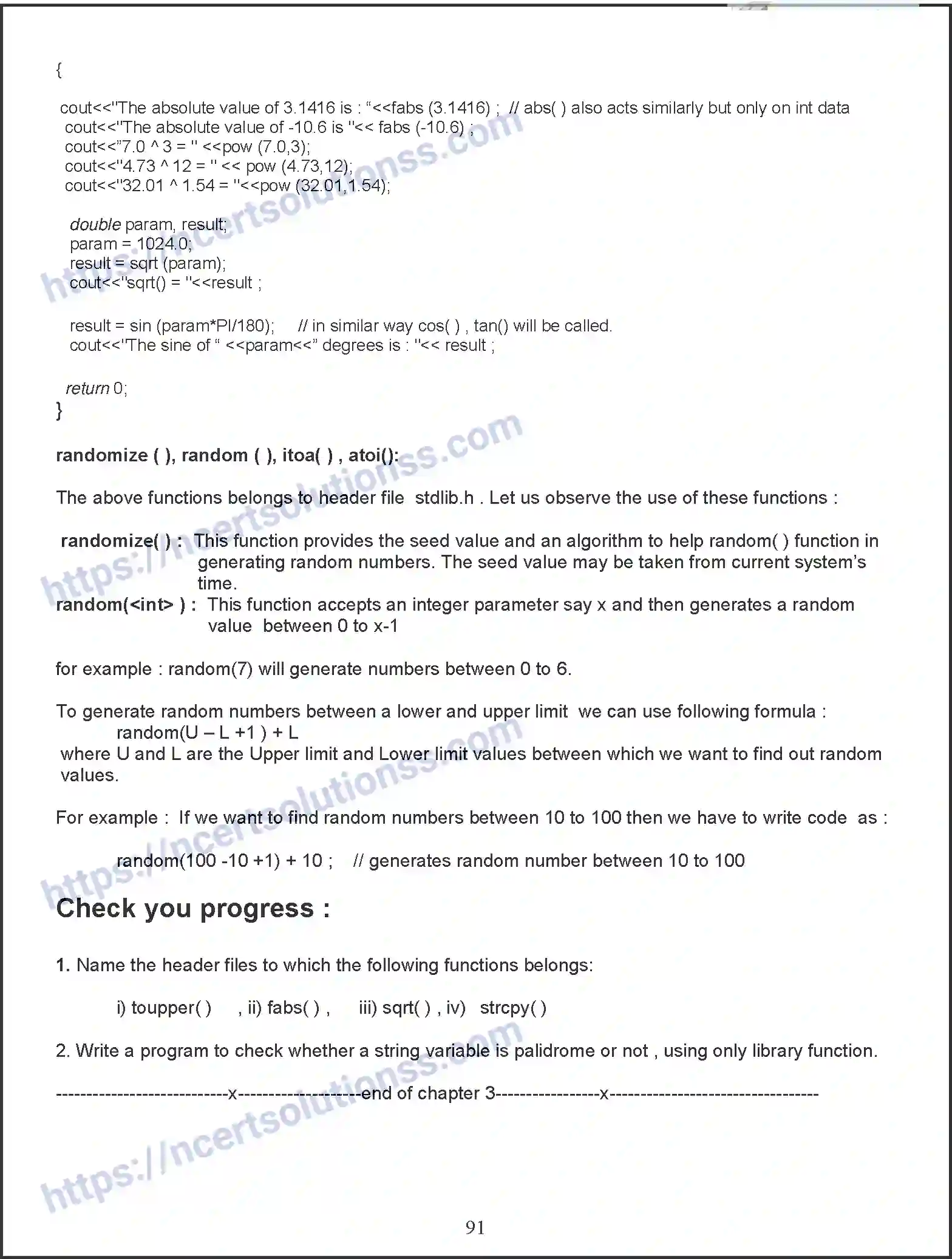 NCERT-Notes-Class-11-Computer-Science-Functions-in-CPP-373-page-14