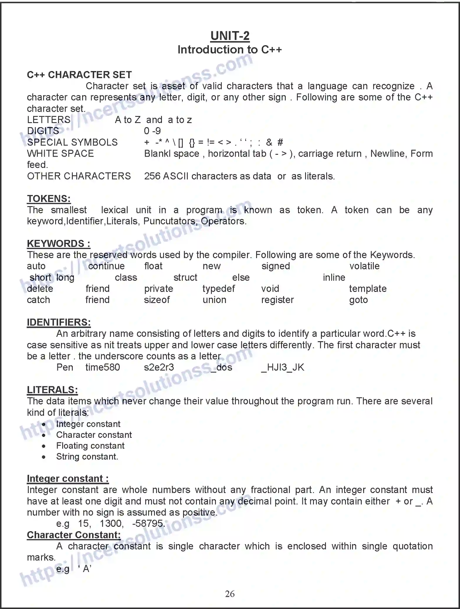 NCERT-Notes-Class-11-Computer-Science-Introduction-to-CPP-374-page-1