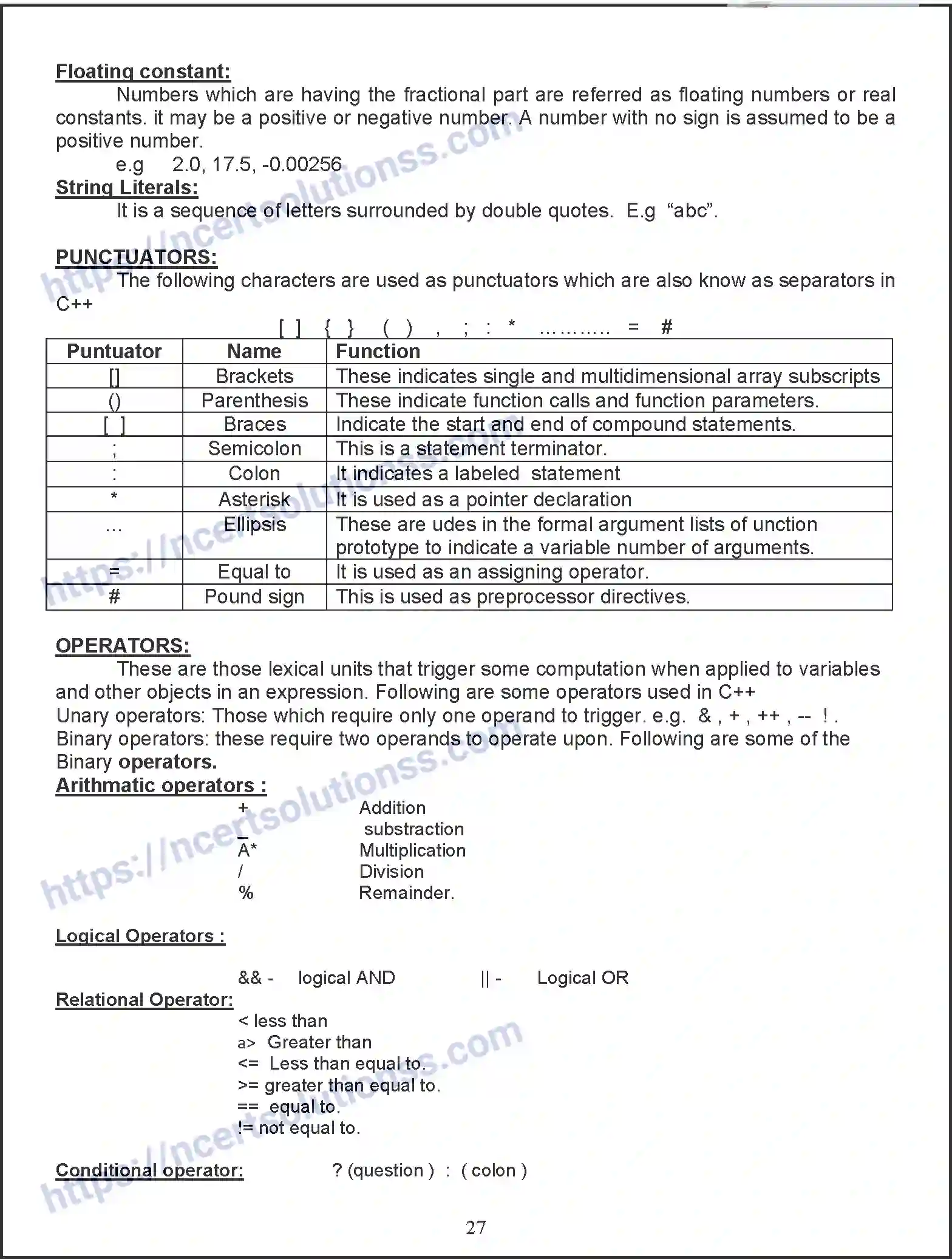 NCERT-Notes-Class-11-Computer-Science-Introduction-to-CPP-374-page-2