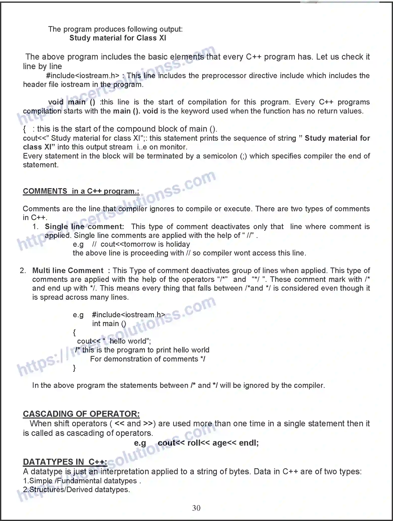 NCERT-Notes-Class-11-Computer-Science-Introduction-to-CPP-374-page-5