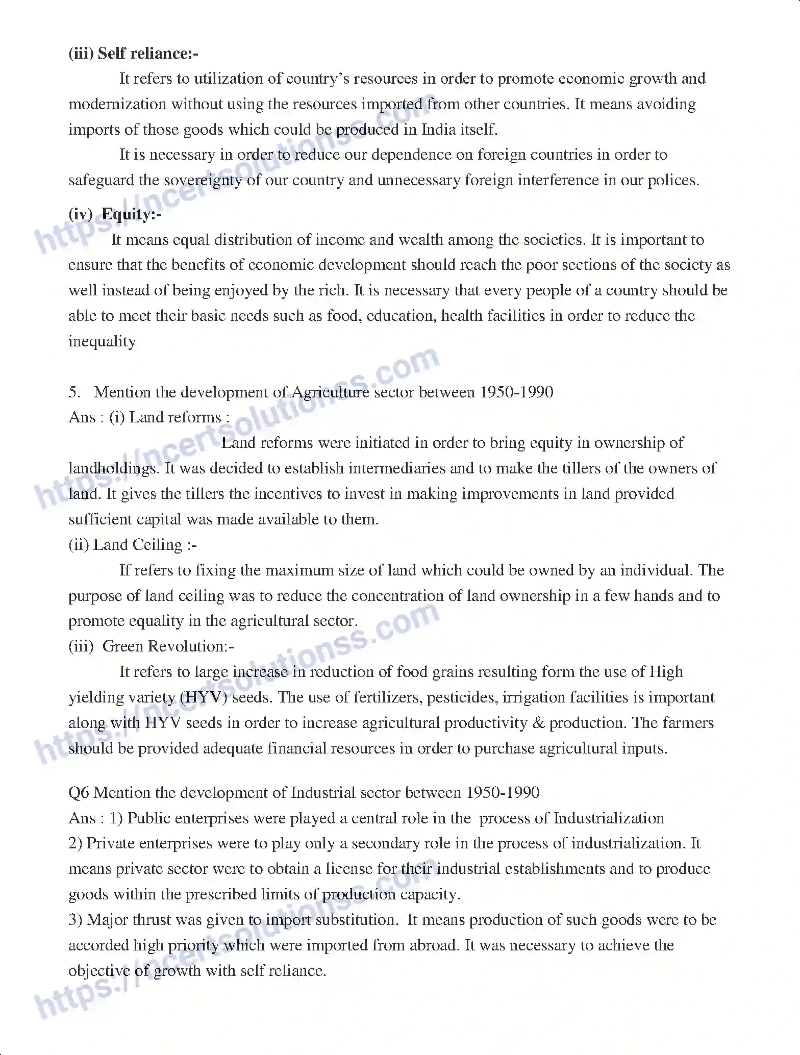 NCERT-Notes-Class-11-Economics-Development-Policies-and-Experience-271-page-2