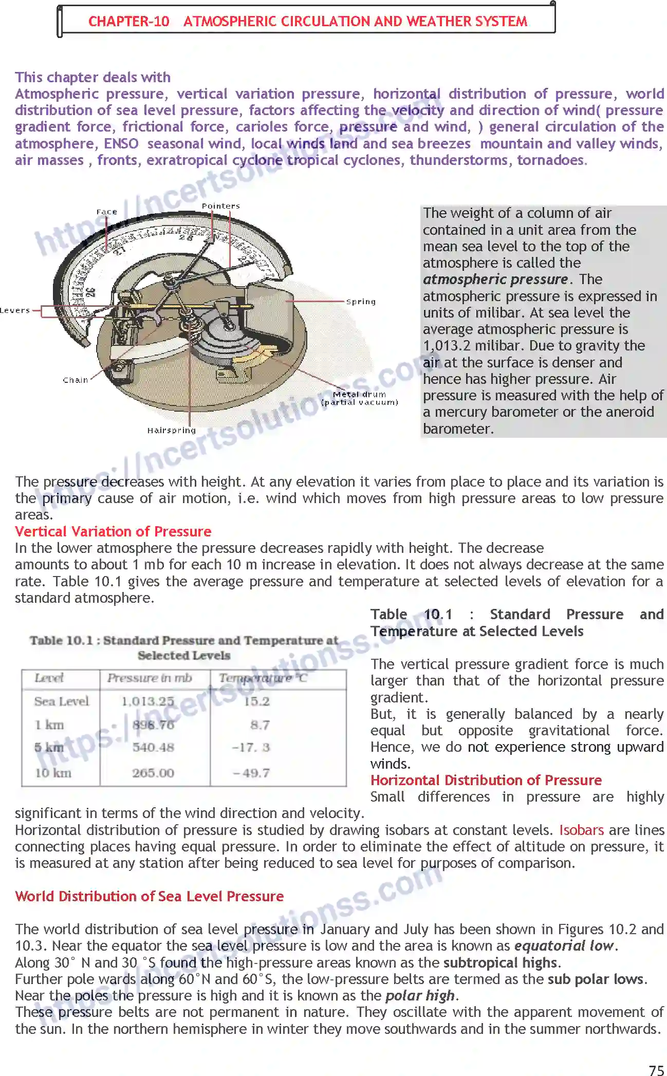 NCERT-Notes-Class-11-Geography-Atmospheric-Circulation-and-Weather-System-348-page-1