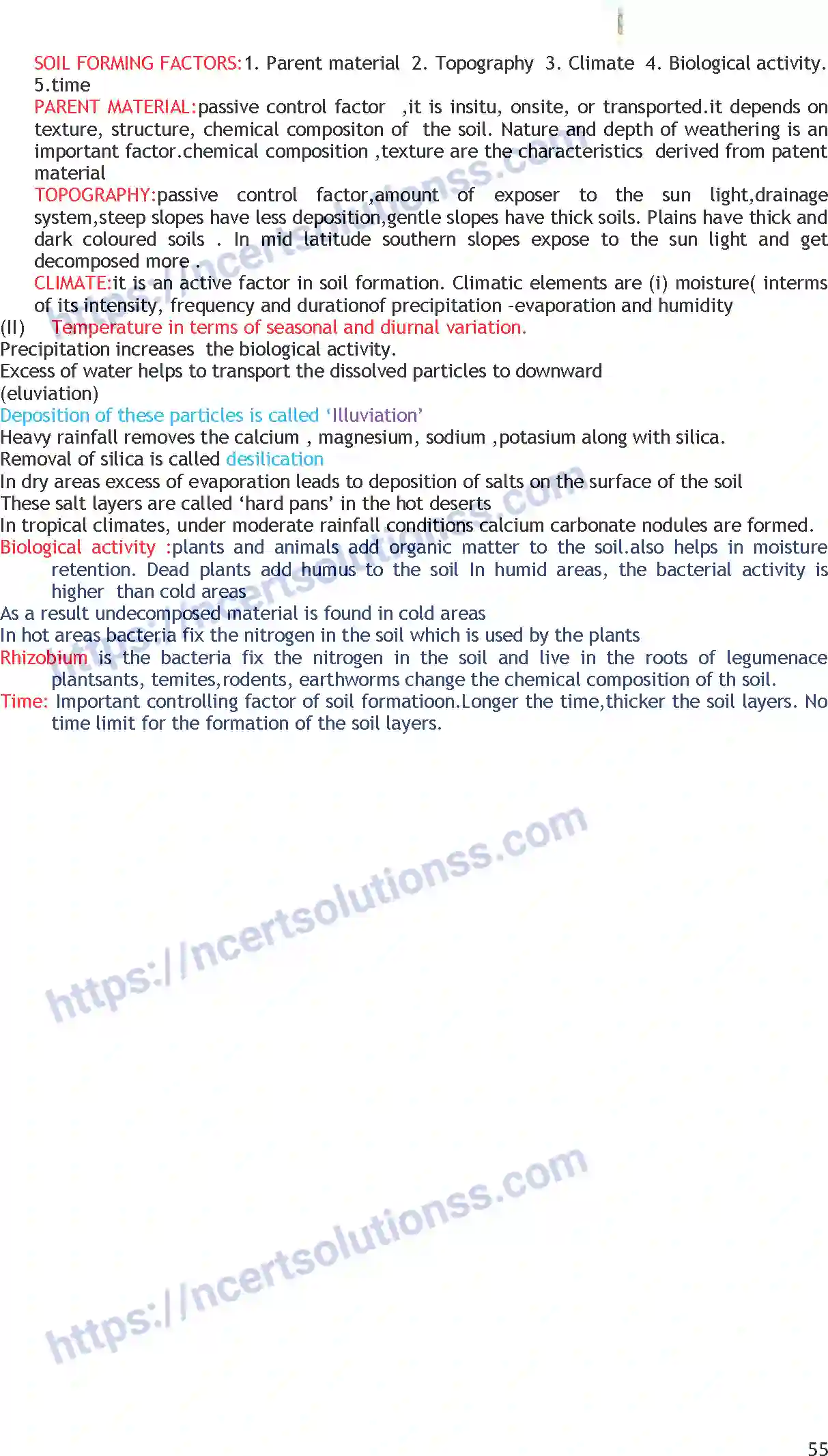 NCERT-Notes-Class-11-Geography-Geomorphic-Process-355-page-12