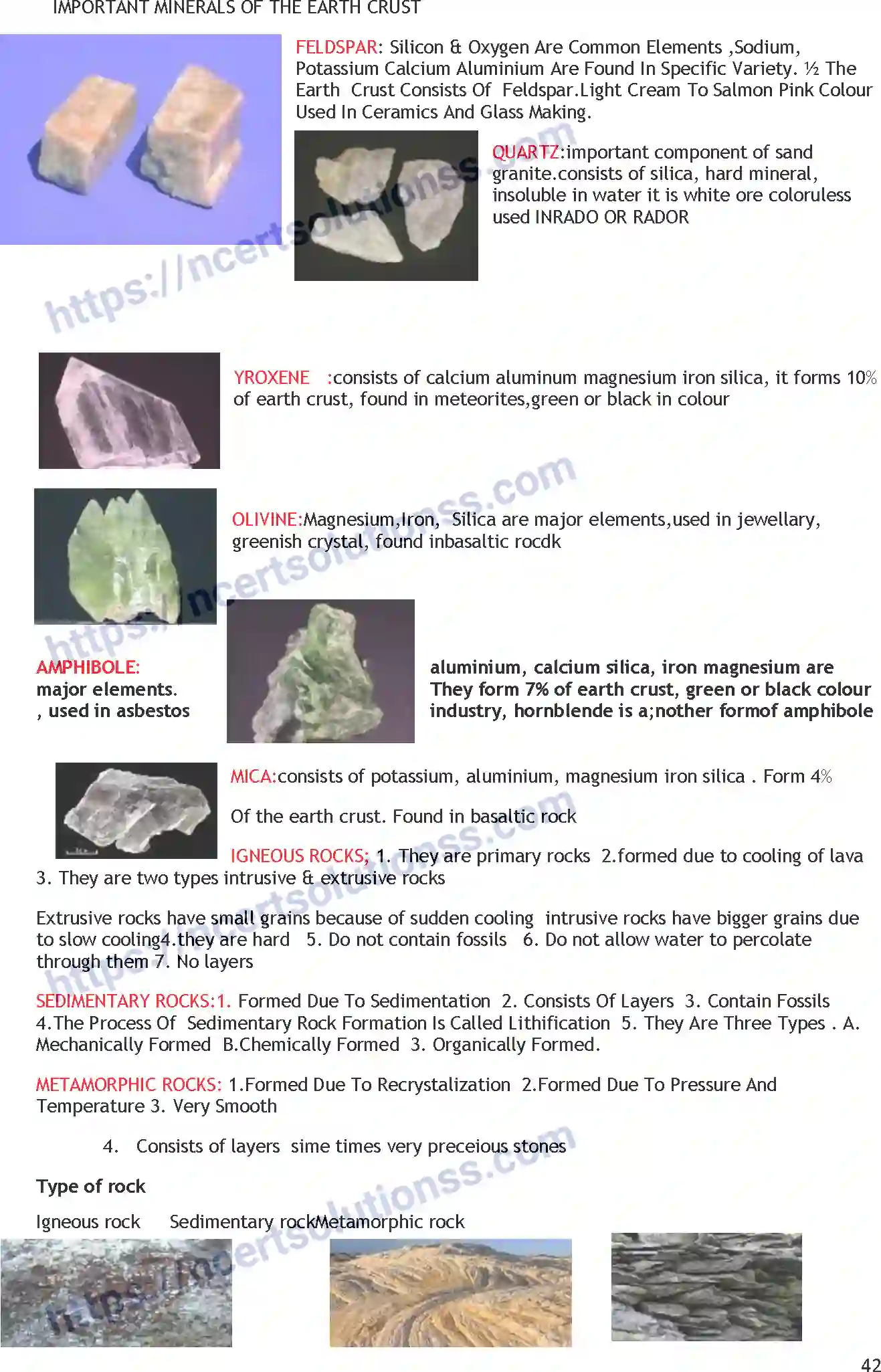 NCERT-Notes-Class-11-Geography-Minerals-and-Rocks-360-page-9