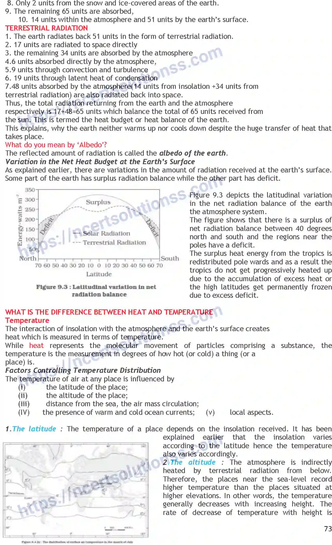 NCERT-Notes-Class-11-Geography-Solar-Radiation-Heat-Balance-and-Temperature-365-page-3