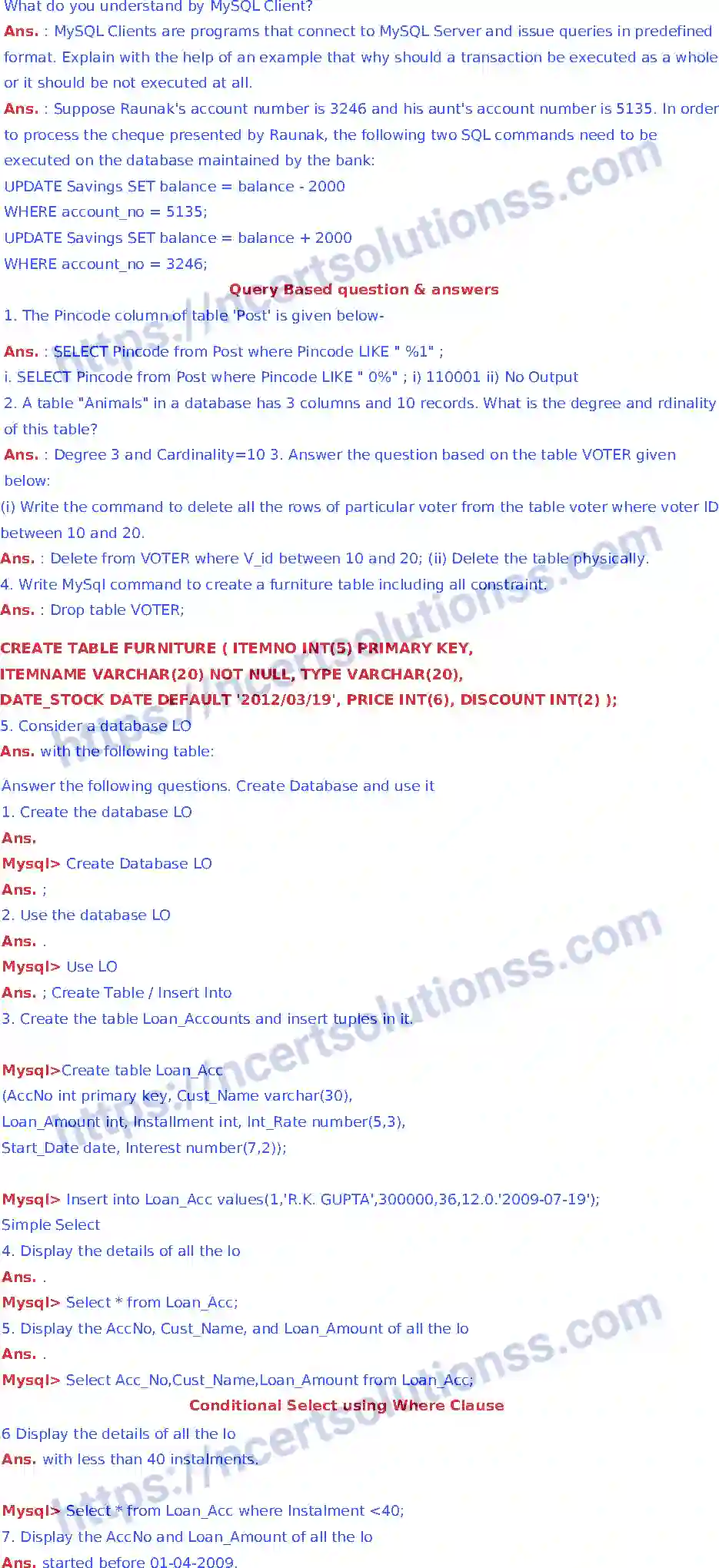 NCERT-Notes-Class-11-Informatics-Practices-Chapter-10-SQL-Functions-285-page-2