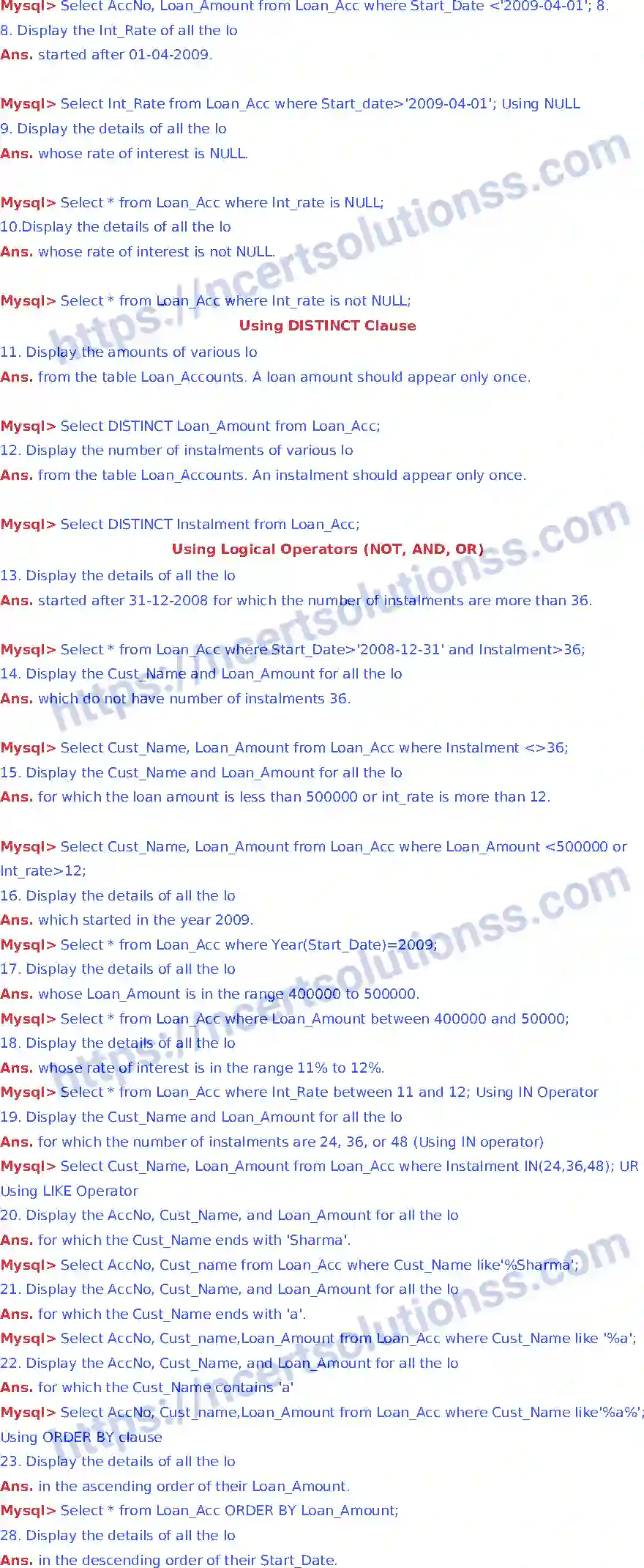 NCERT-Notes-Class-11-Informatics-Practices-Chapter-10-SQL-Functions-285-page-3