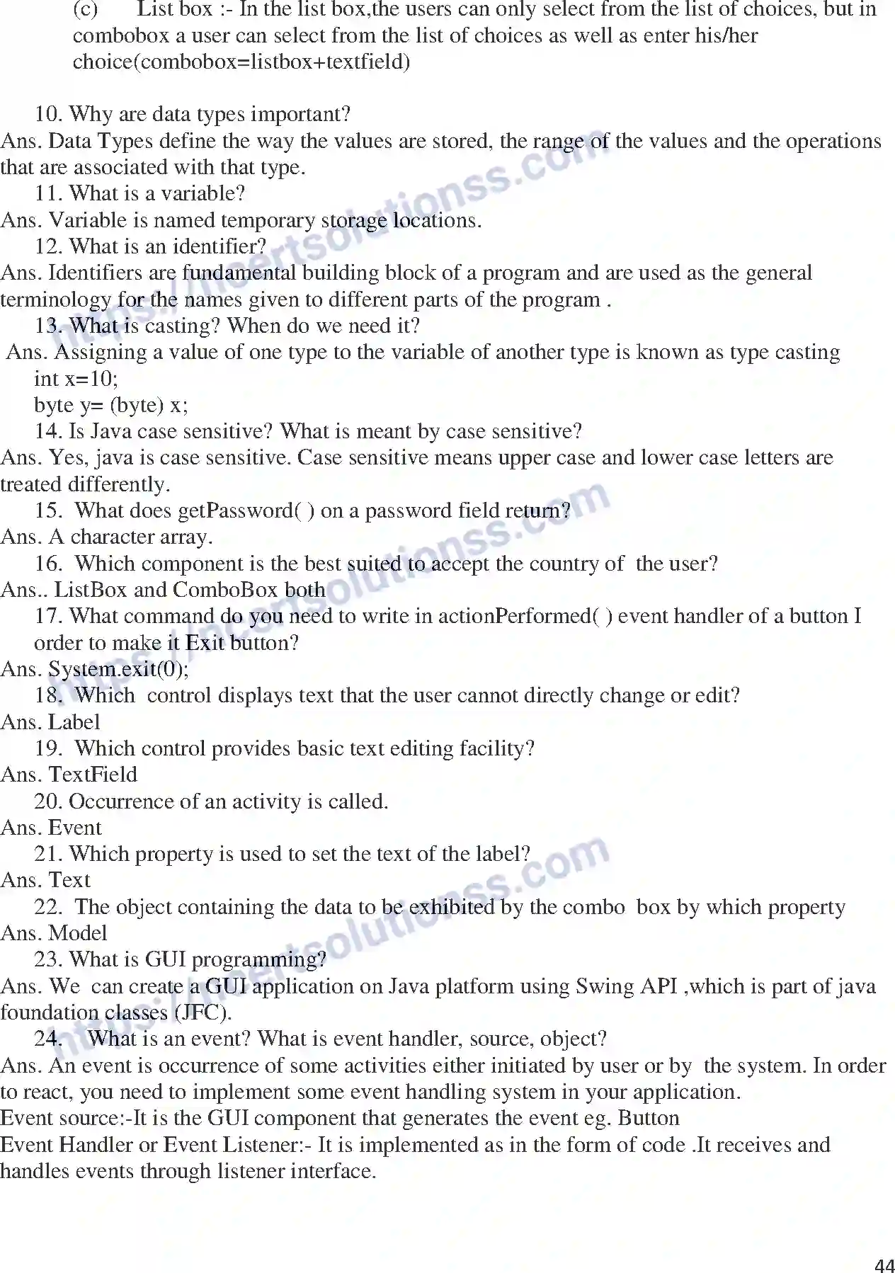 NCERT-Notes-Class-11-Informatics-Practices-Chapter-2-Introduction-to-Programming-Languages-277-page-37