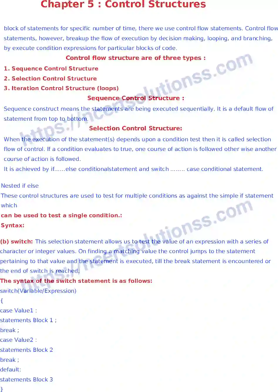 NCERT-Notes-Class-11-Informatics-Practices-Chapter-5-Control-Structures-280-page-1