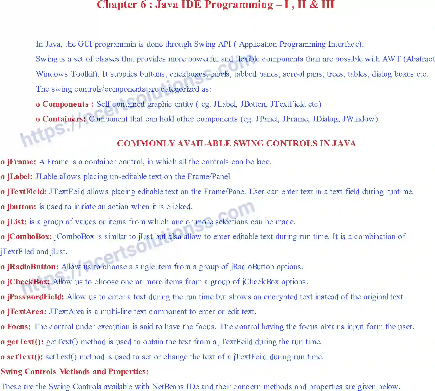 NCERT-Notes-Class-11-Informatics-Practices-Chapter-6-Java-IDE-Programming-–-I--II-and--III-281-page-1