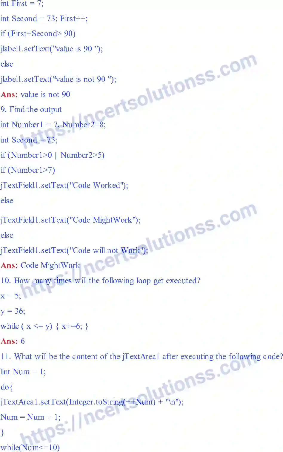 NCERT-Notes-Class-11-Informatics-Practices-Chapter-6-Java-IDE-Programming-–-I--II-and--III-281-page-10
