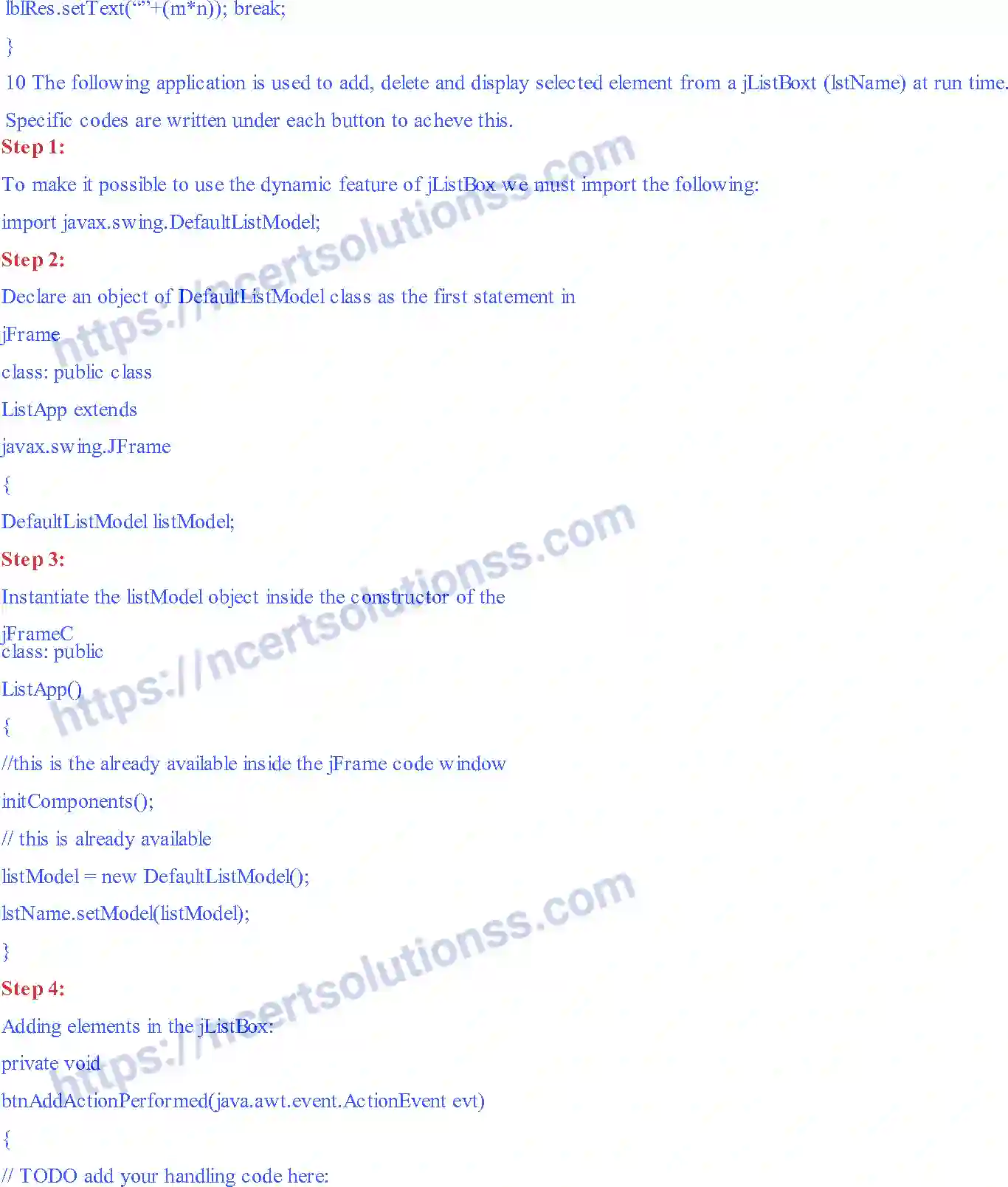 NCERT-Notes-Class-11-Informatics-Practices-Chapter-6-Java-IDE-Programming-–-I--II-and--III-281-page-27