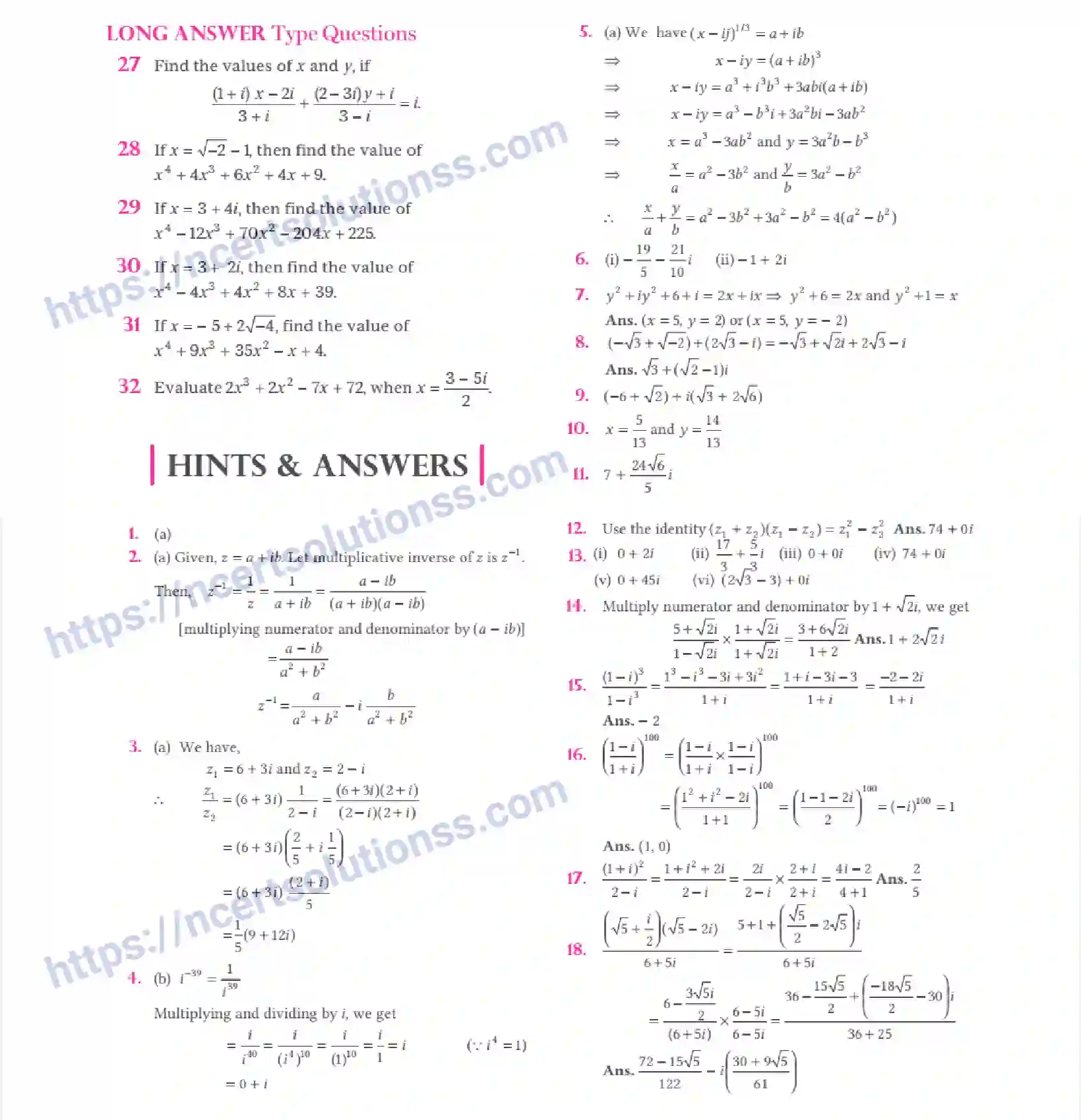NCERT-Notes-Class-11-Maths-Complex-Numbers-and-Quadratic-Equations-290-page-13