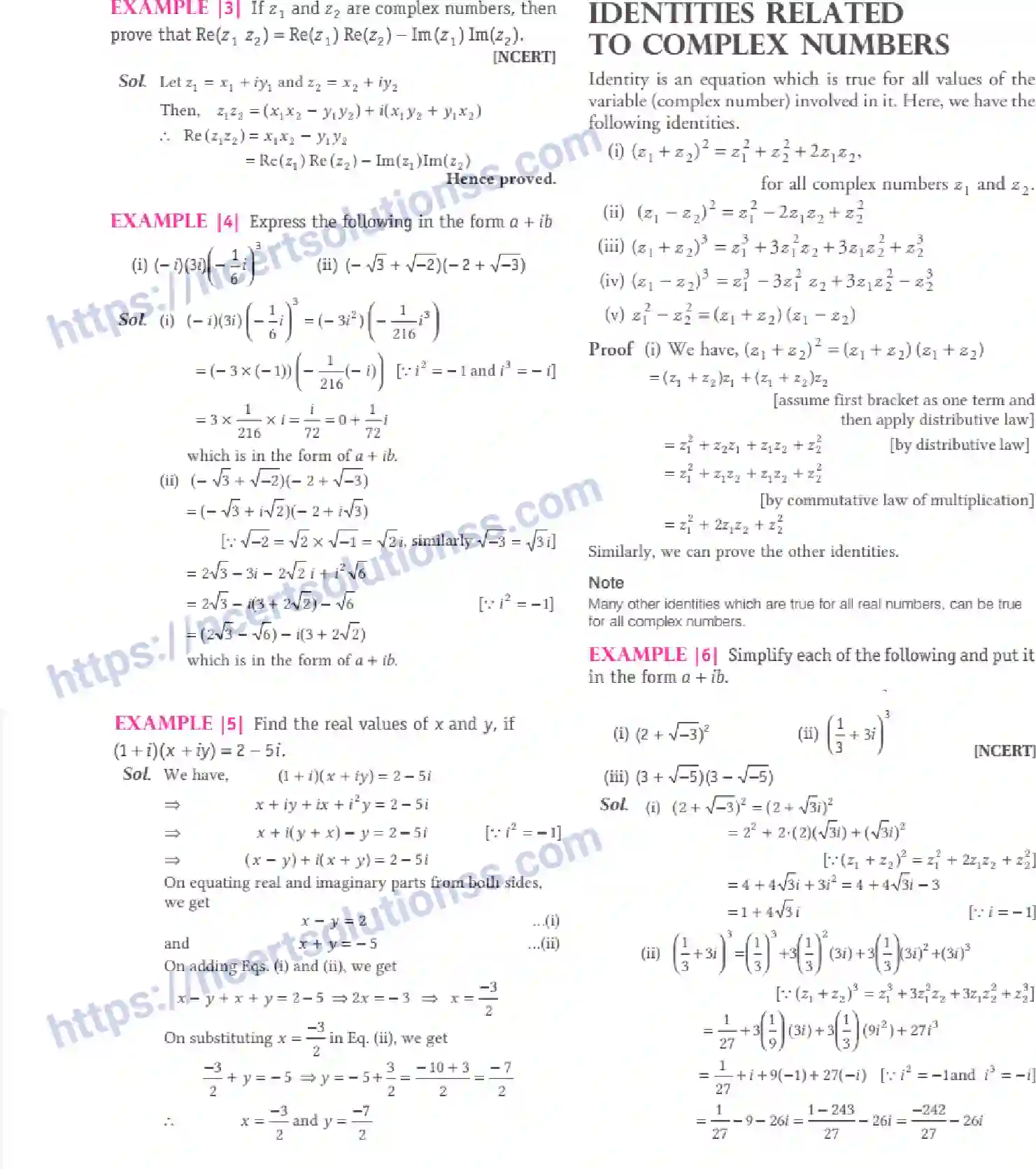 NCERT-Notes-Class-11-Maths-Complex-Numbers-and-Quadratic-Equations-290-page-8