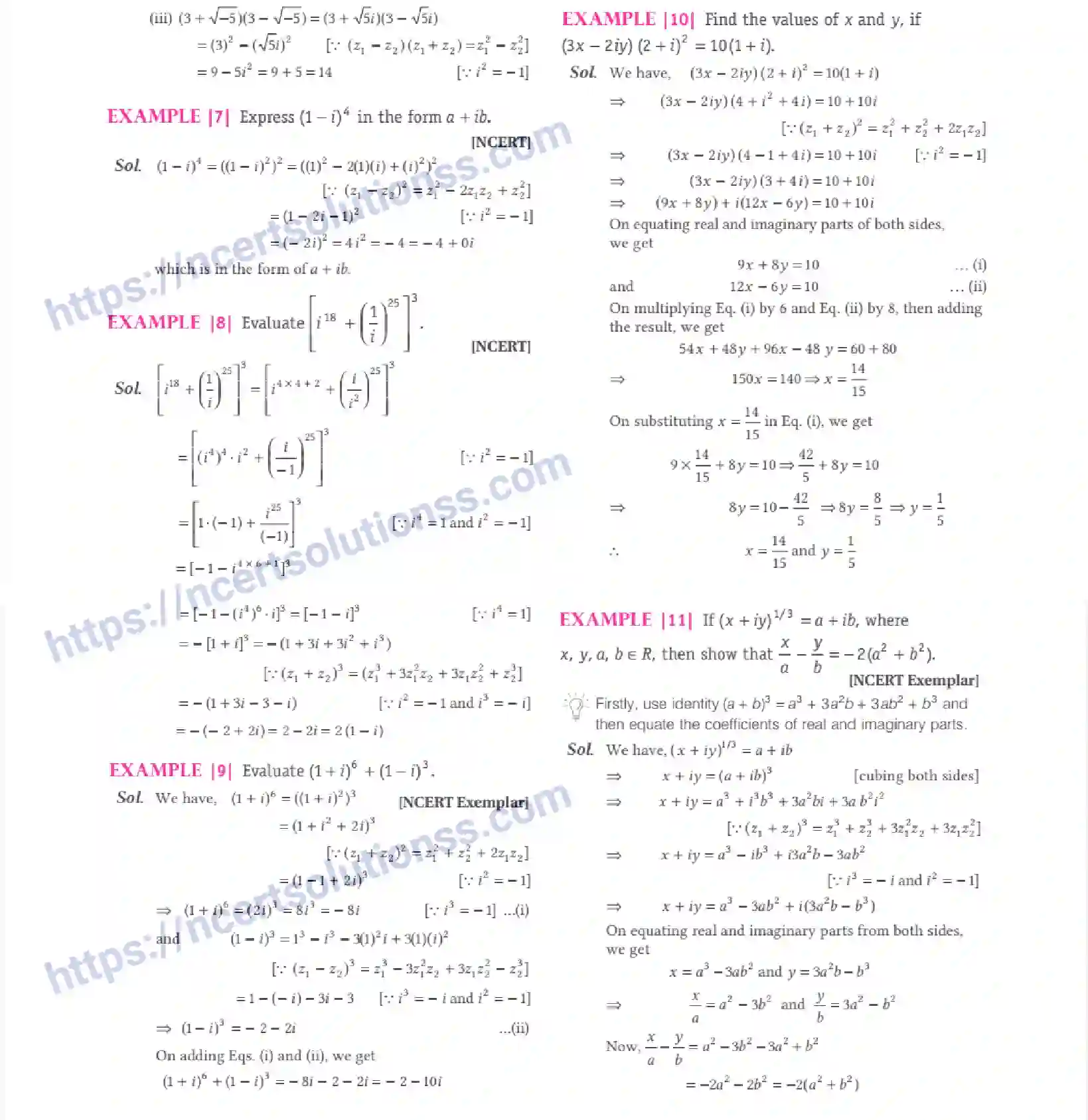 NCERT-Notes-Class-11-Maths-Complex-Numbers-and-Quadratic-Equations-290-page-9