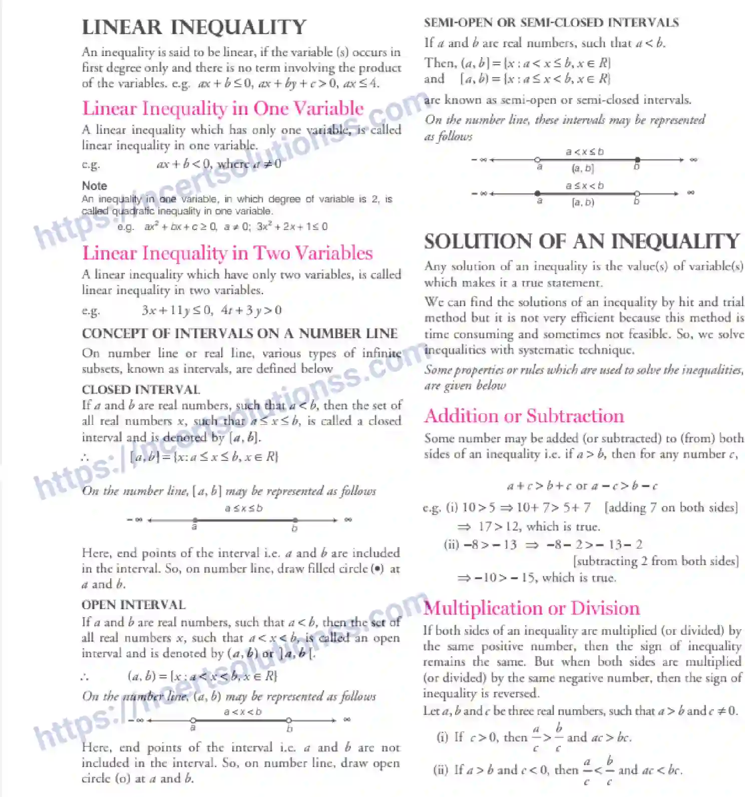 NCERT-Notes-Class-11-Maths-Linear-Inequalities-291-page-2