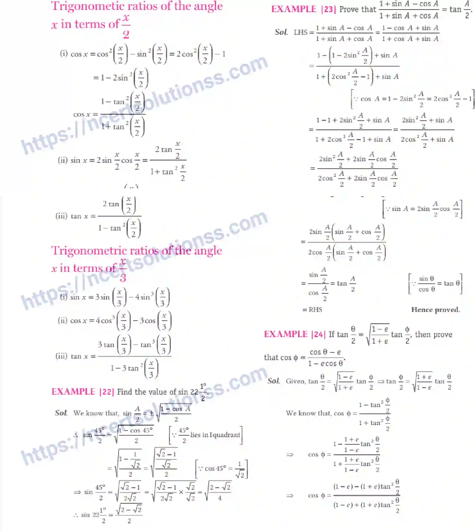 NCERT-Notes-Class-11-Maths-Trigonometric-Functions-288-page-42