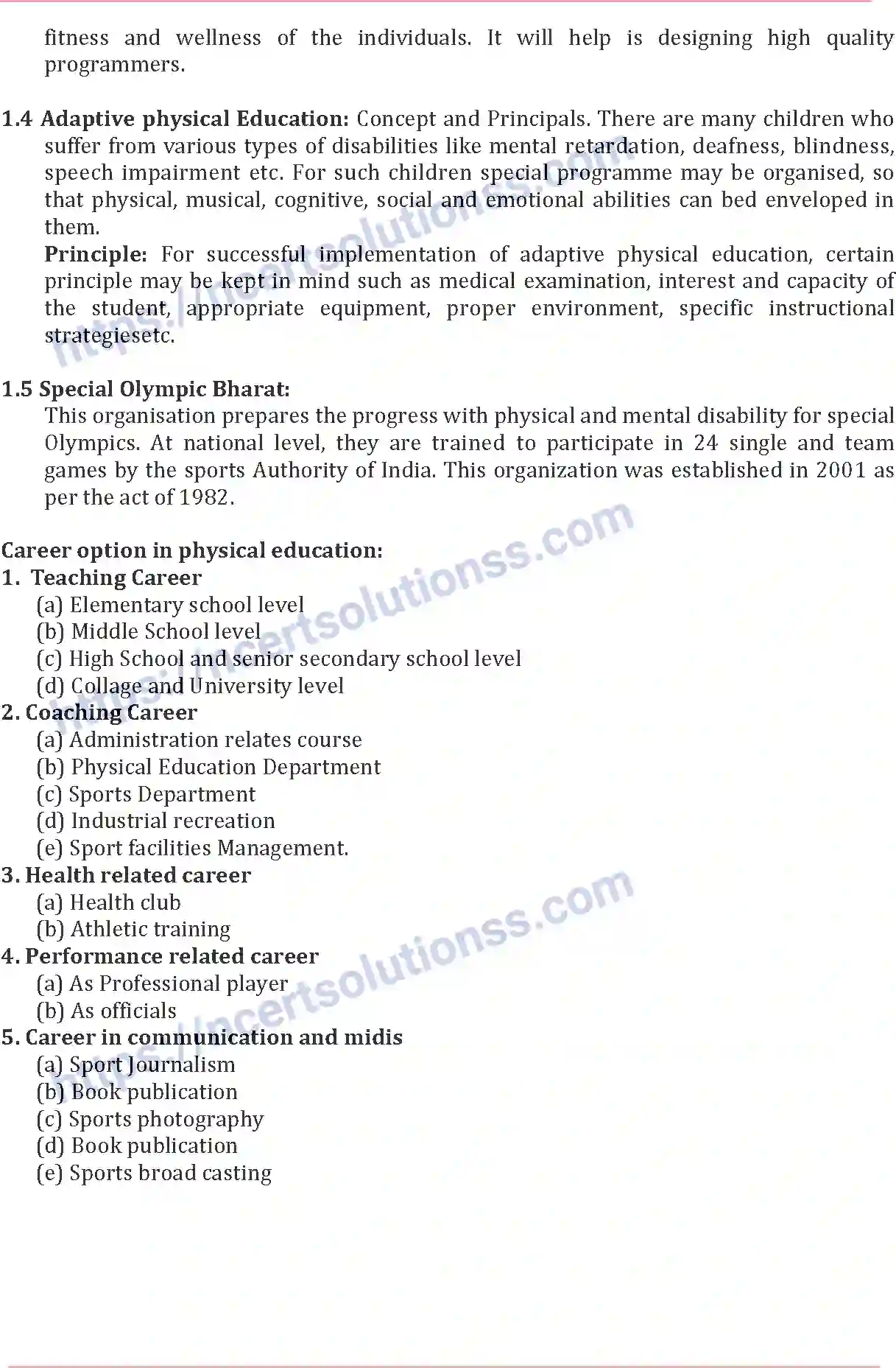NCERT-Notes-Class-11-Physical-Education-Changing-Trends-and-Career-in-Physical-Education-409-page-2