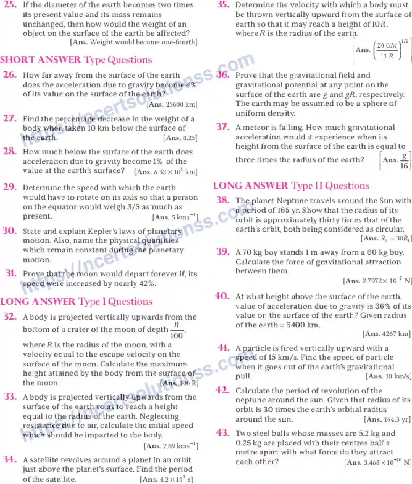 NCERT-Notes-Class-11-Physics-Gravitation-309-page-45