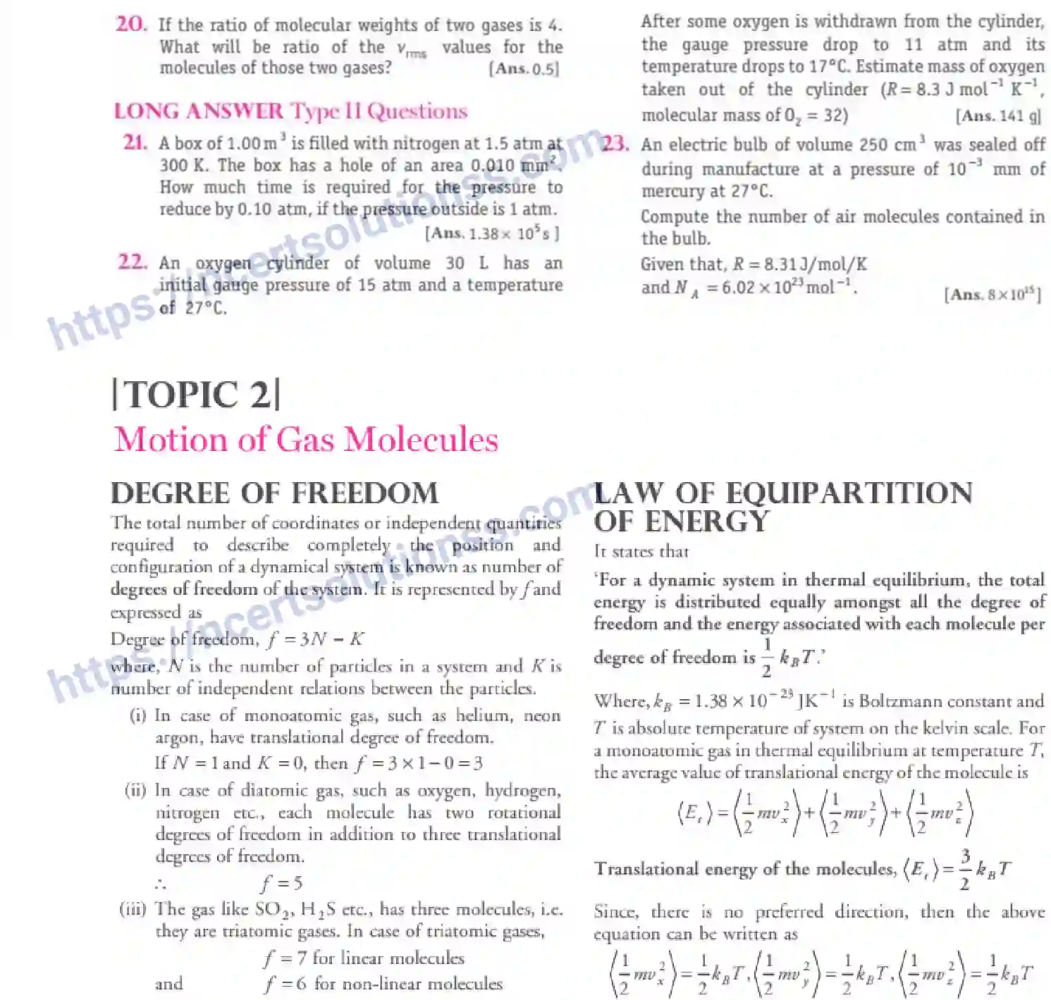 NCERT-Notes-Class-11-Physics-Kinetic-Theory-314-page-19