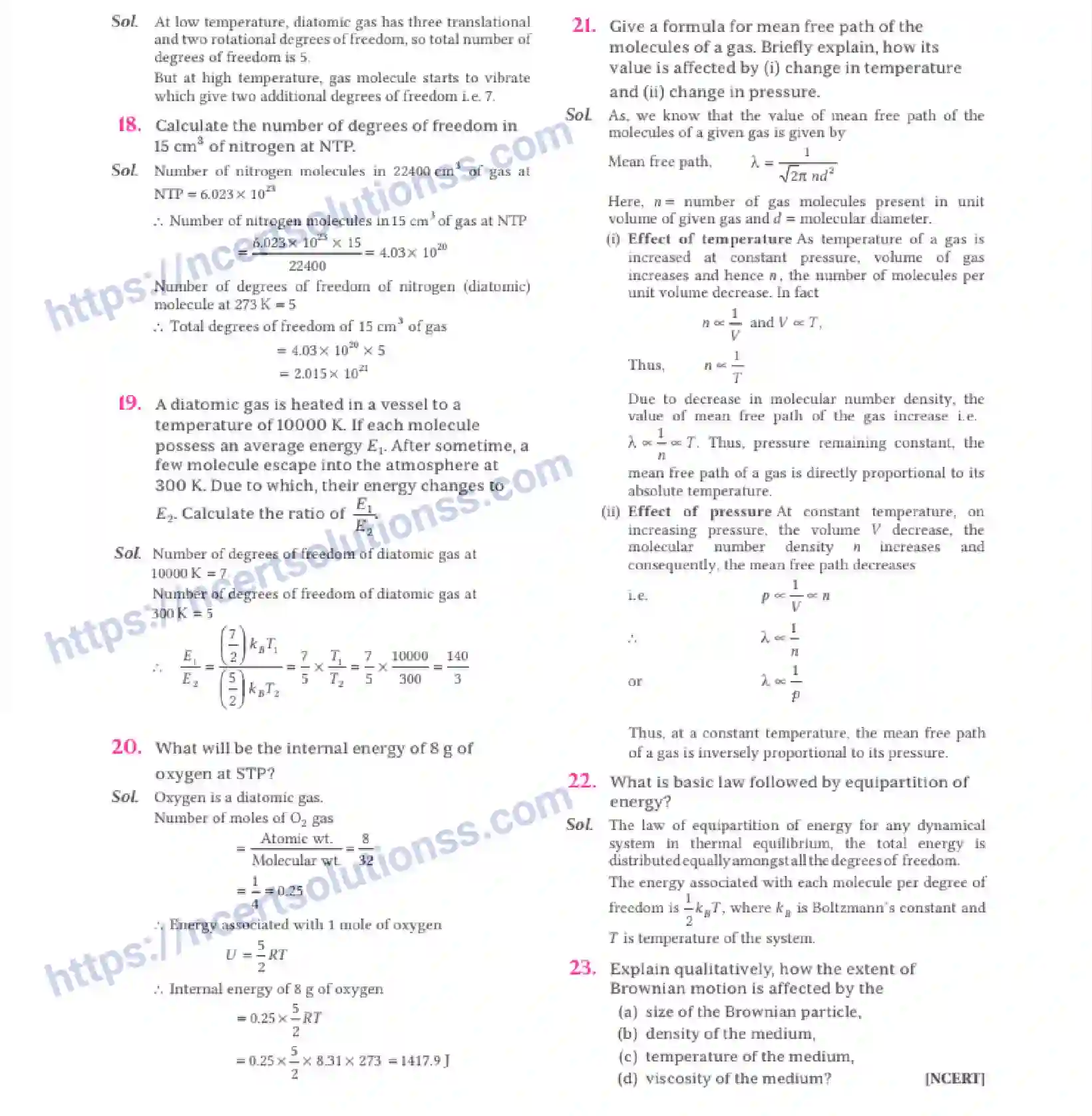 NCERT-Notes-Class-11-Physics-Kinetic-Theory-314-page-26