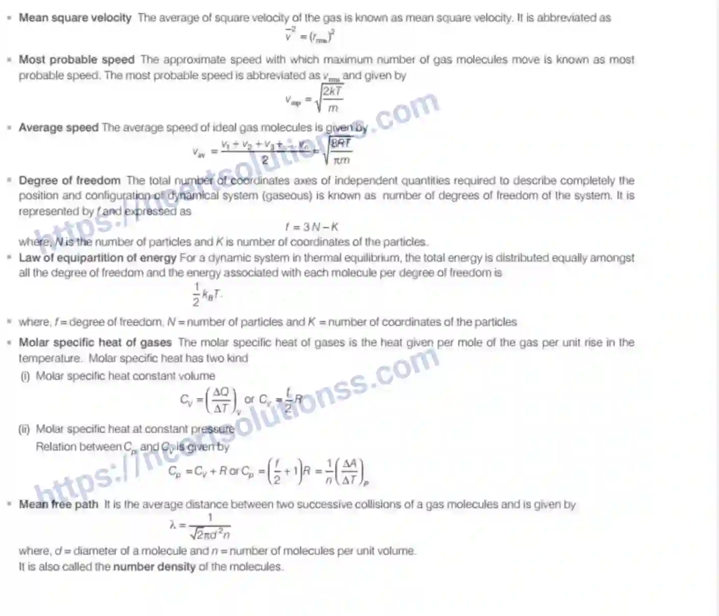 NCERT-Notes-Class-11-Physics-Kinetic-Theory-314-page-32