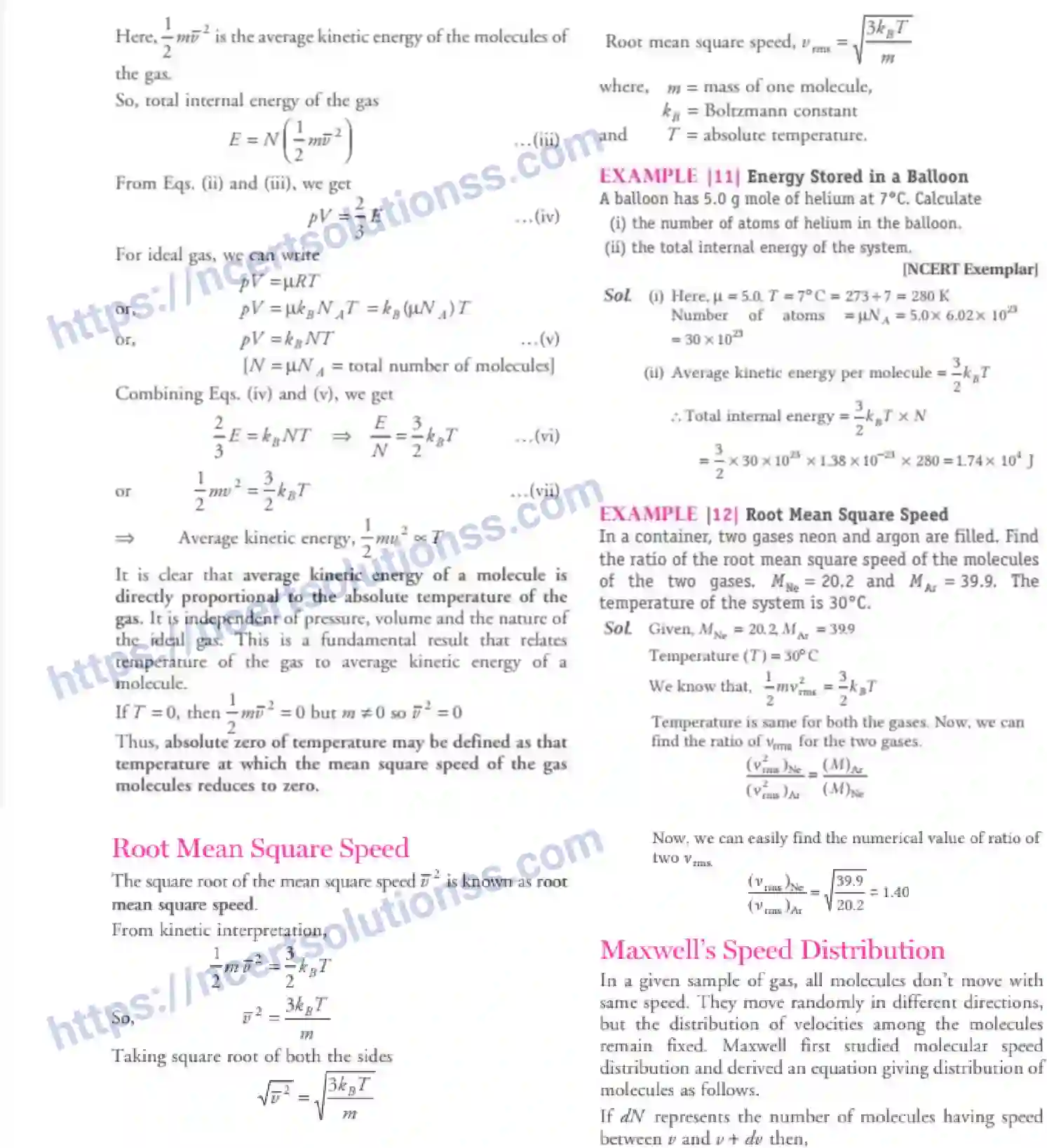 NCERT-Notes-Class-11-Physics-Kinetic-Theory-314-page-9