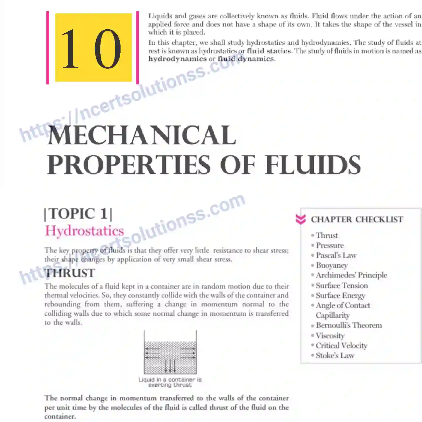 NCERT-Notes-Class-11-Physics-Mechanical-Properties-Of-Fluids-311-page-1