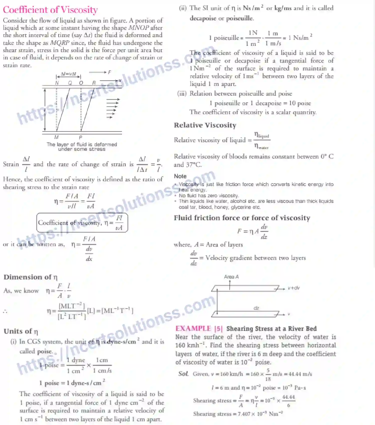 NCERT-Notes-Class-11-Physics-Mechanical-Properties-Of-Fluids-311-page-32