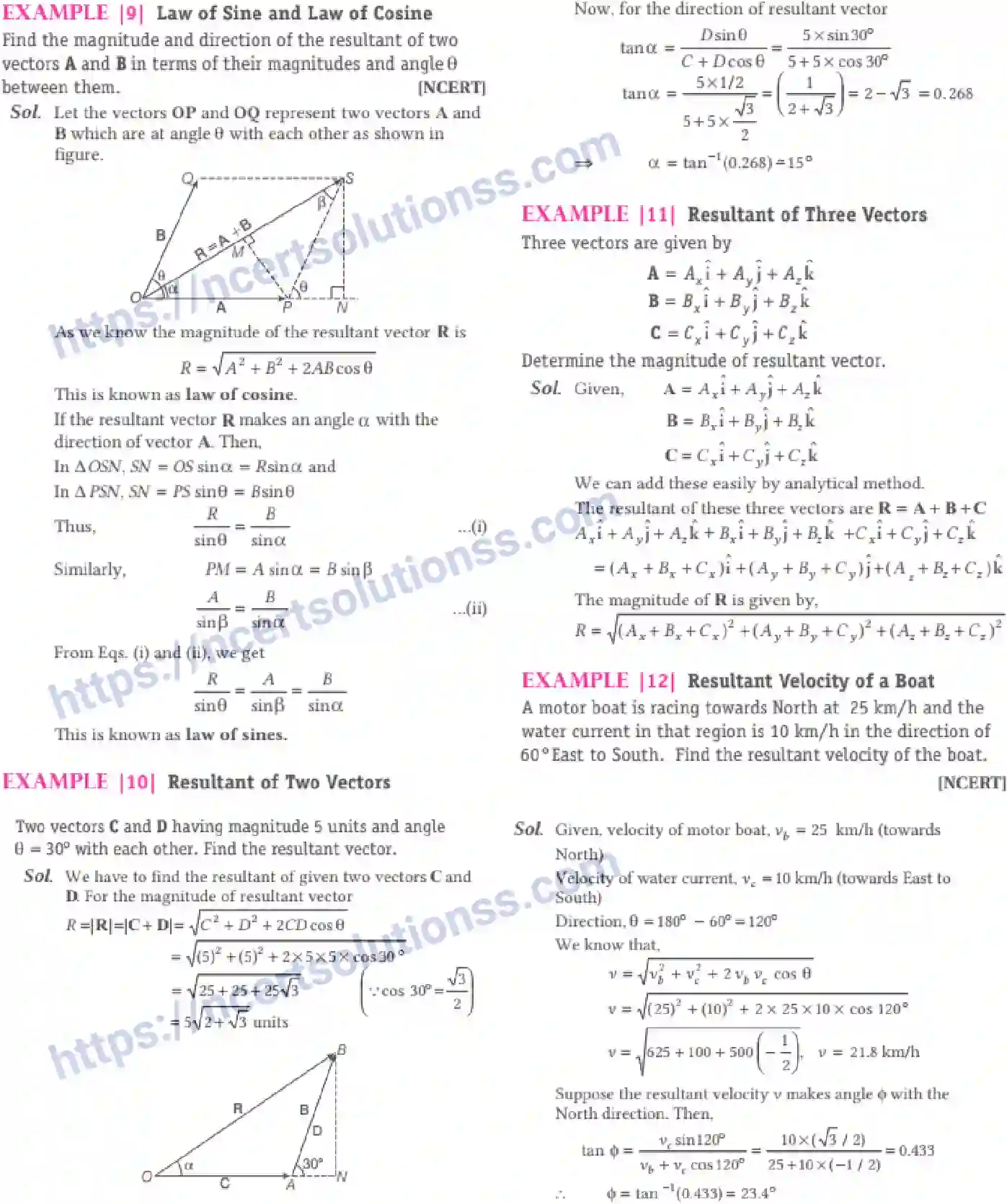 NCERT-Notes-Class-11-Physics-Motion-In-A-Plane-305-page-12