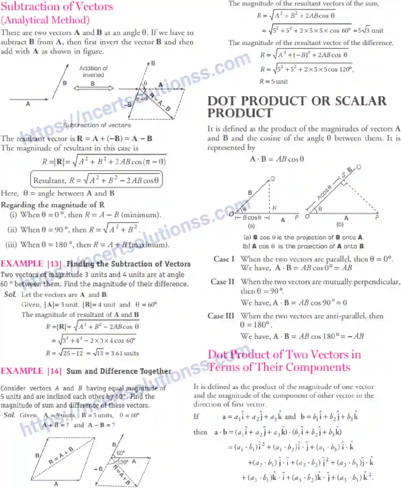 NCERT-Notes-Class-11-Physics-Motion-In-A-Plane-305-page-13