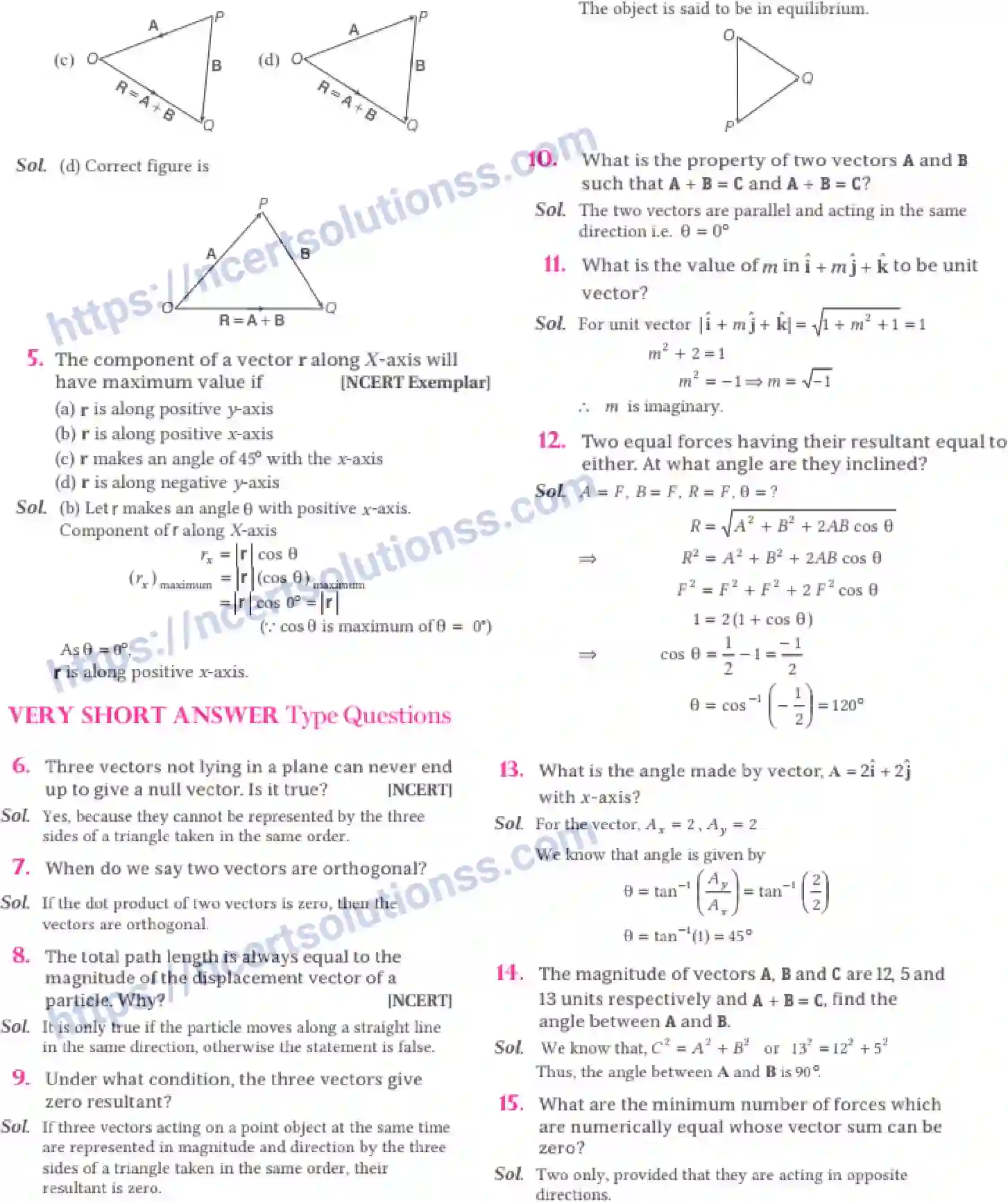 NCERT-Notes-Class-11-Physics-Motion-In-A-Plane-305-page-16