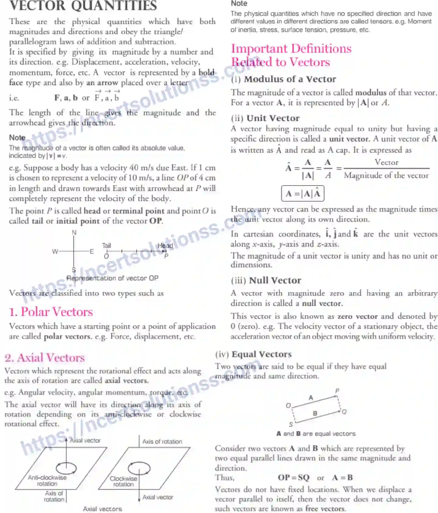 NCERT-Notes-Class-11-Physics-Motion-In-A-Plane-305-page-2