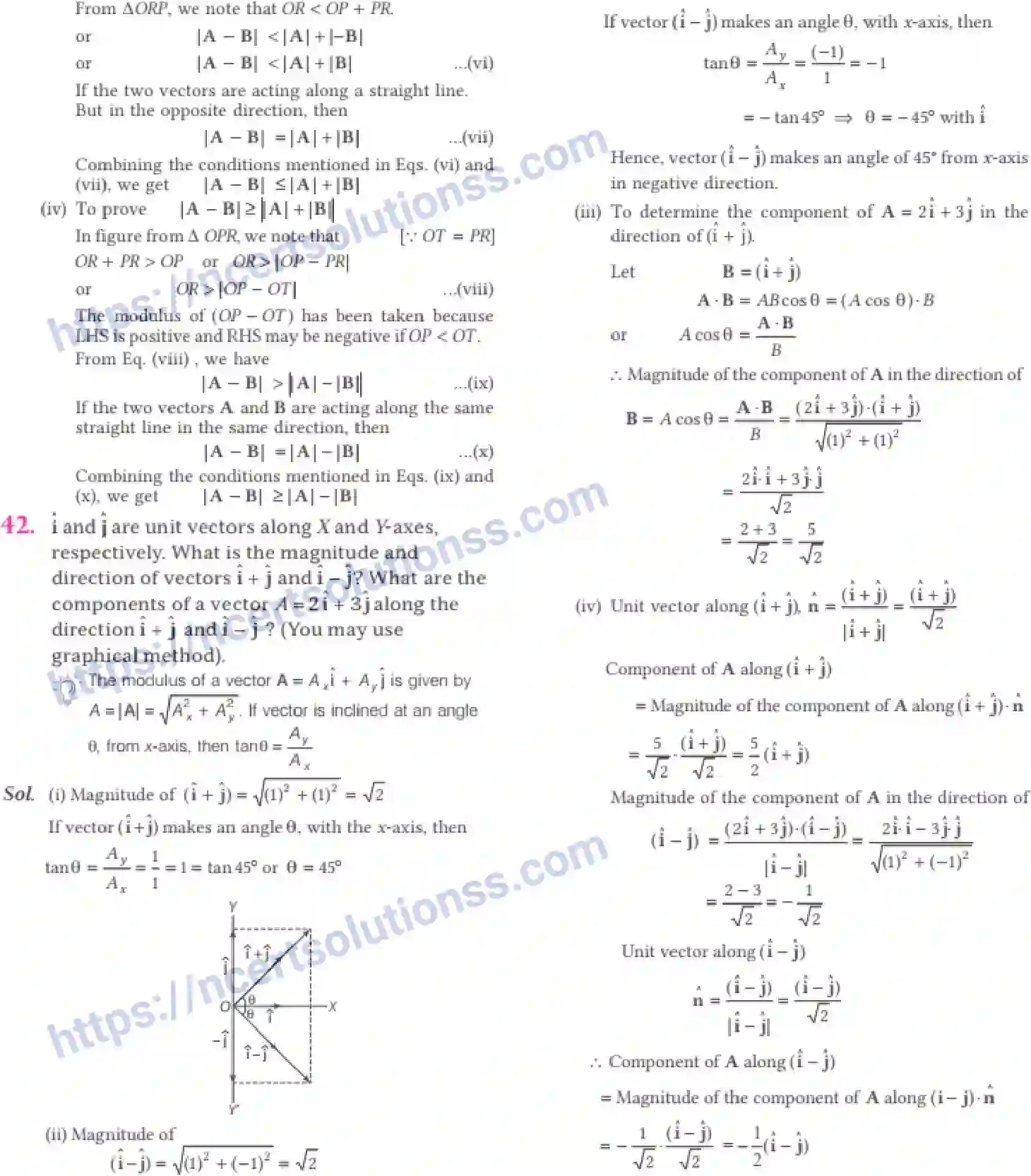 NCERT-Notes-Class-11-Physics-Motion-In-A-Plane-305-page-21