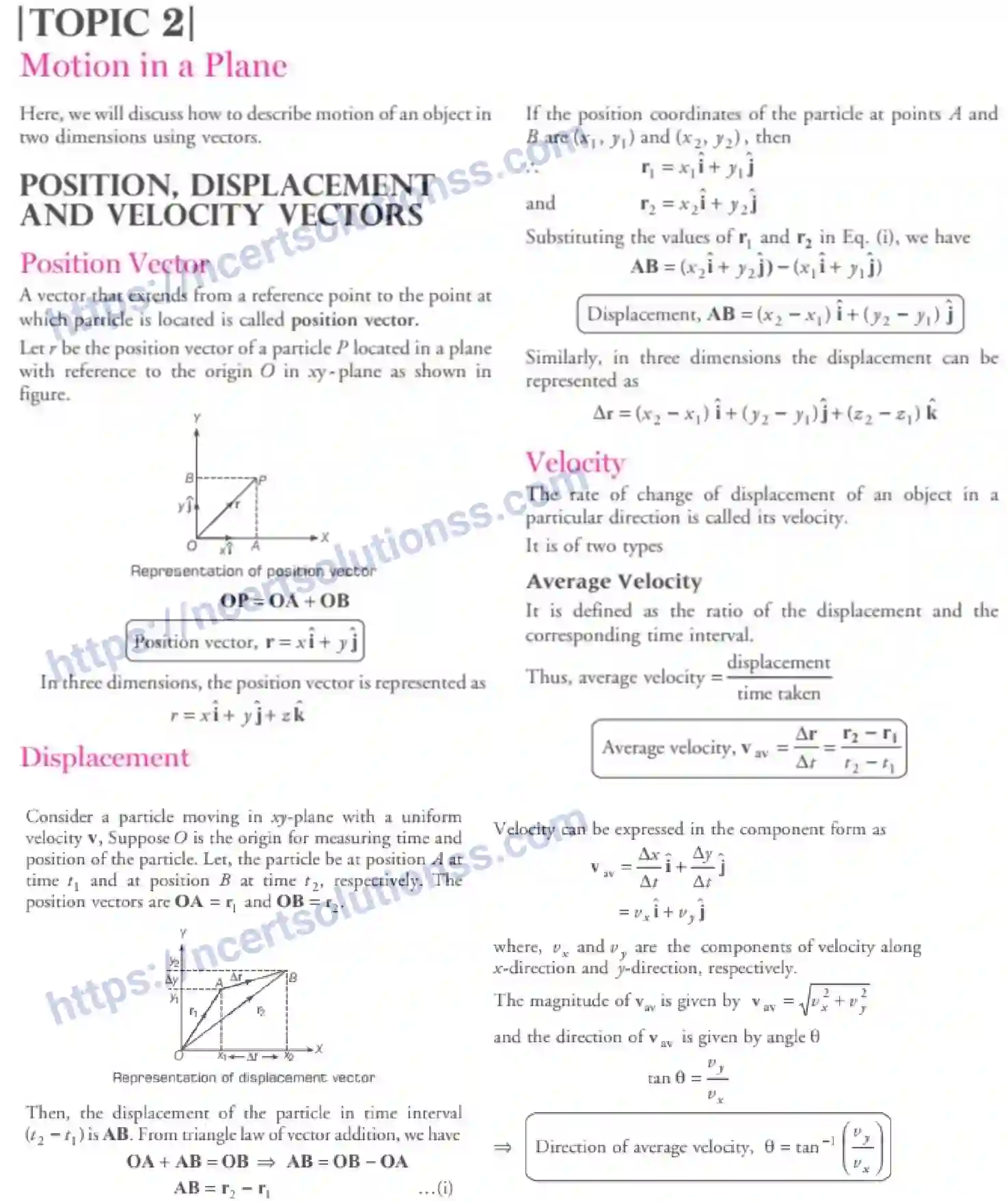 NCERT-Notes-Class-11-Physics-Motion-In-A-Plane-305-page-23
