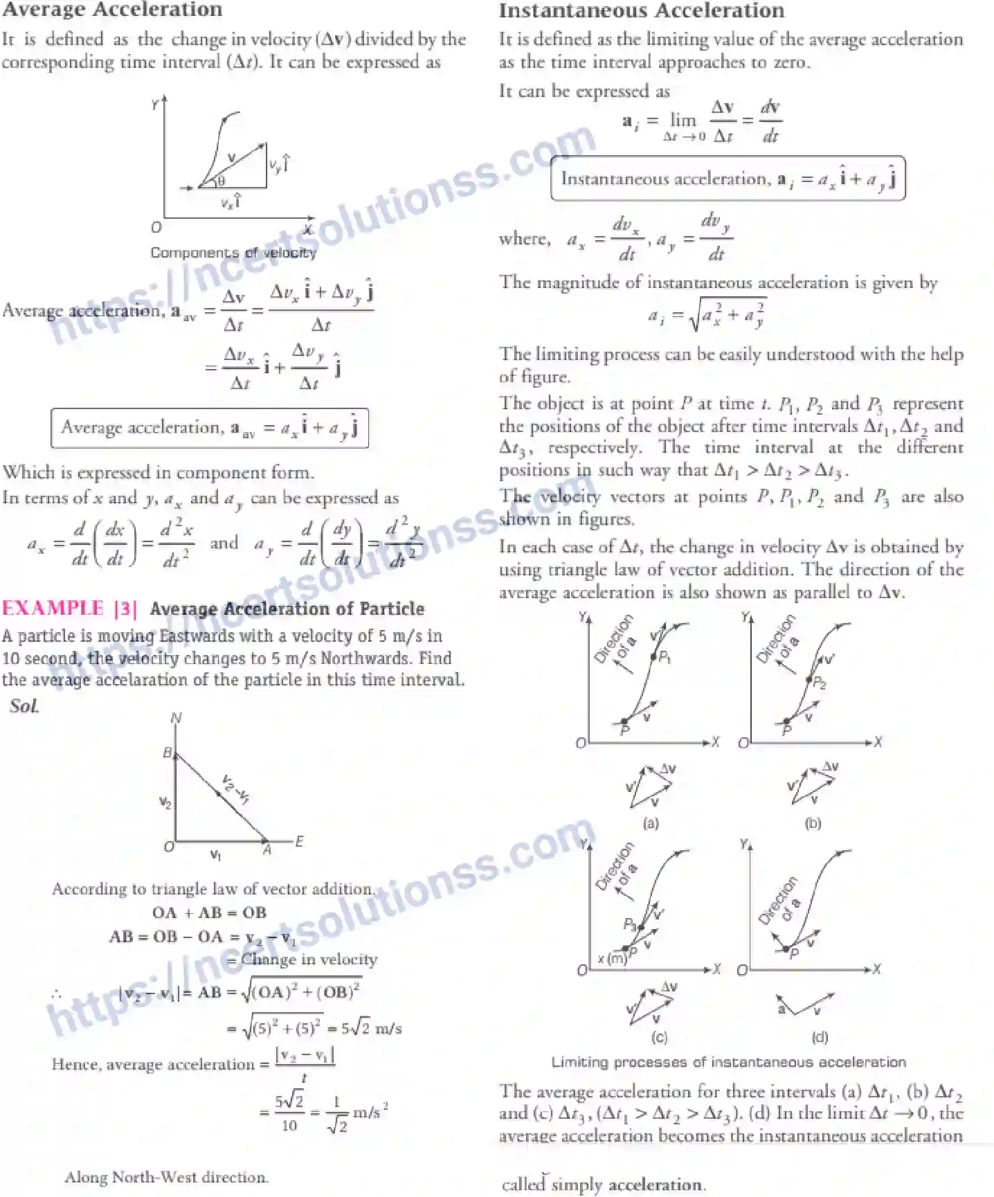 NCERT-Notes-Class-11-Physics-Motion-In-A-Plane-305-page-25