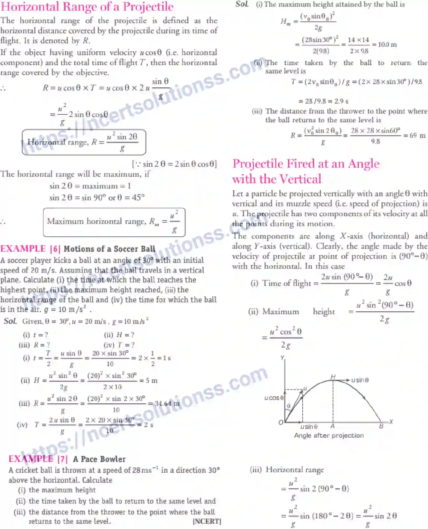 NCERT-Notes-Class-11-Physics-Motion-In-A-Plane-305-page-29