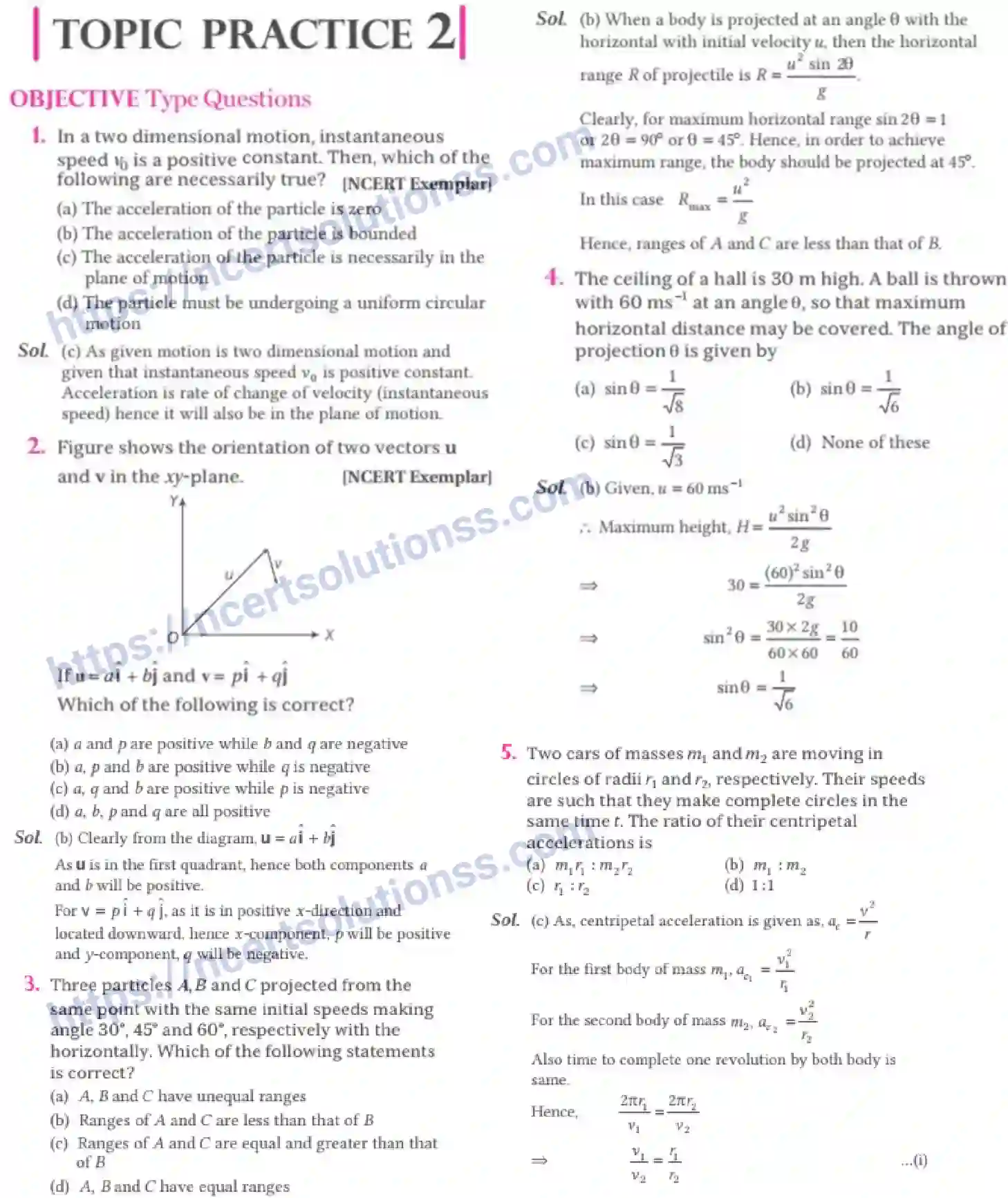 NCERT-Notes-Class-11-Physics-Motion-In-A-Plane-305-page-33