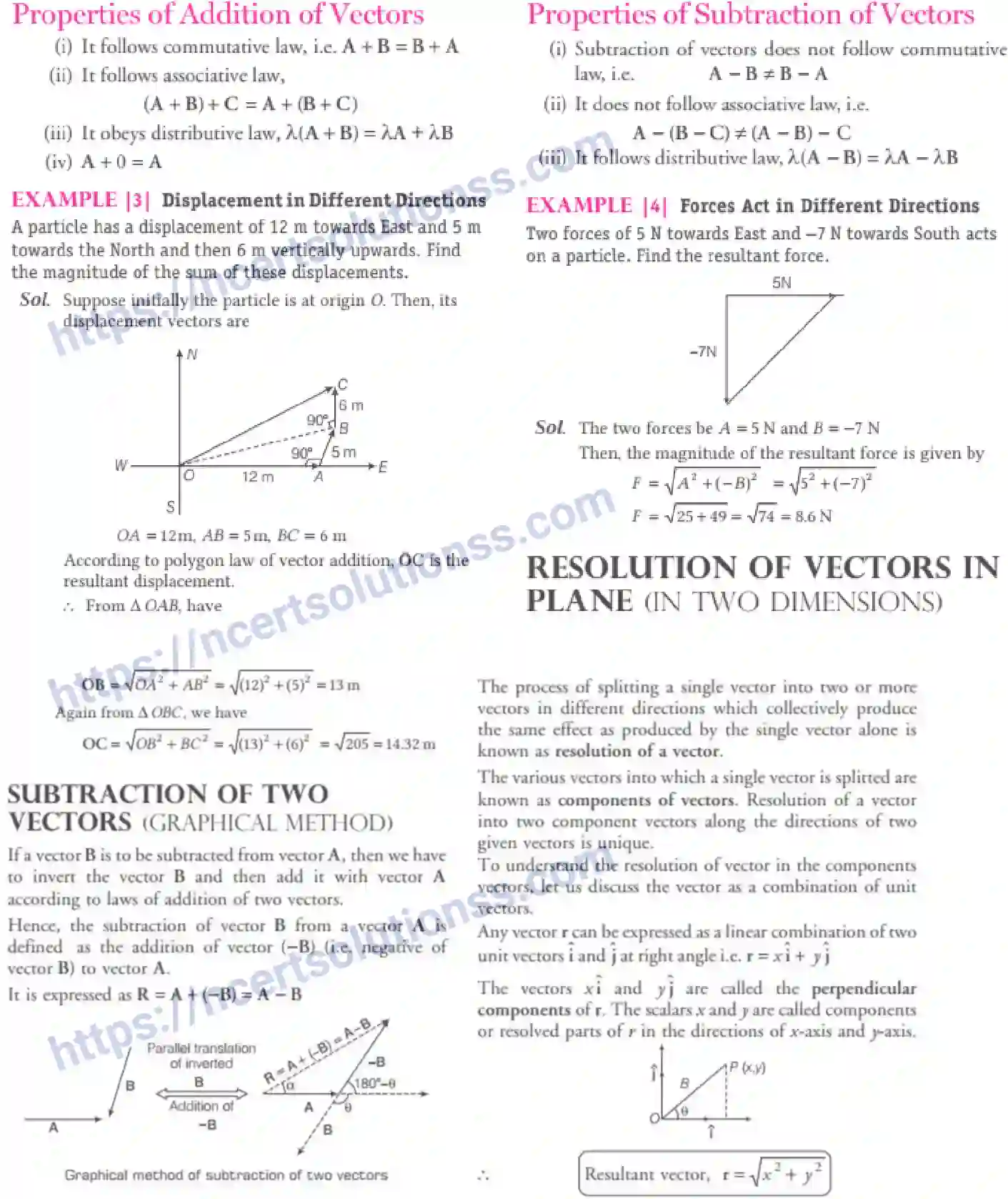 NCERT-Notes-Class-11-Physics-Motion-In-A-Plane-305-page-7