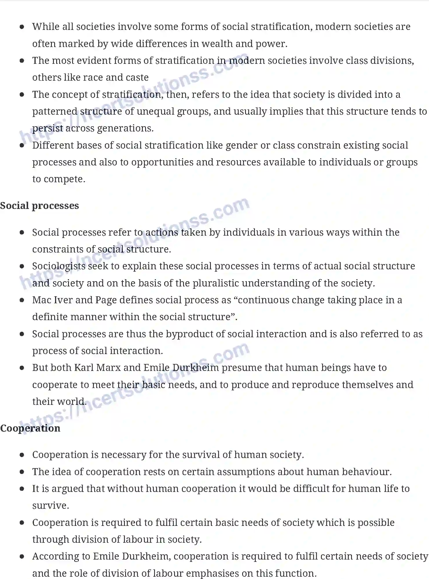 NCERT-Notes-Class-11-Sociology-Social-Structure-Stratification-and-Social-Processes-in-Society-445-page-2