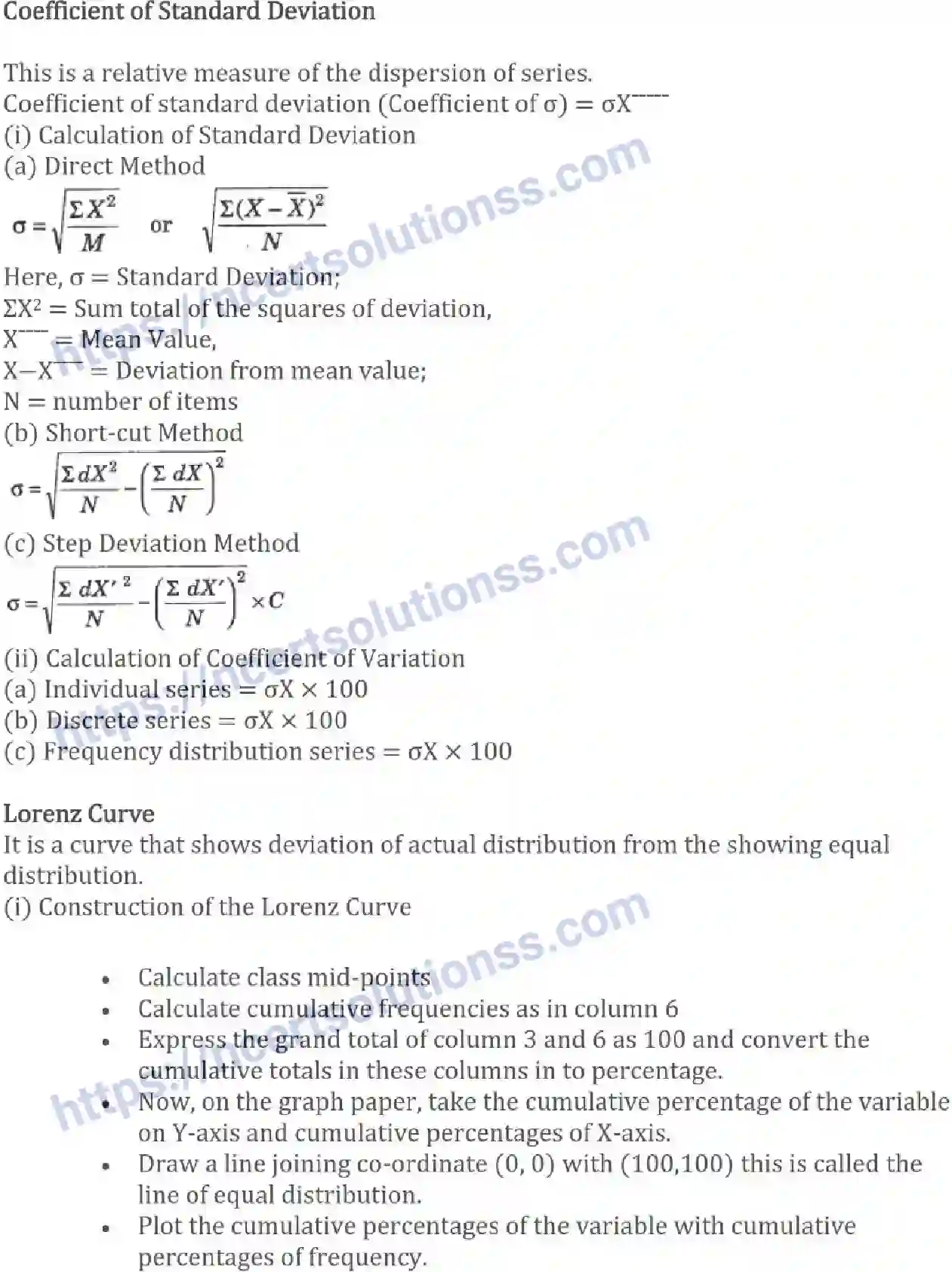 NCERT-Notes-Class-11-Statistics-for-Economics-Measures-of-Dispersion-465-page-4