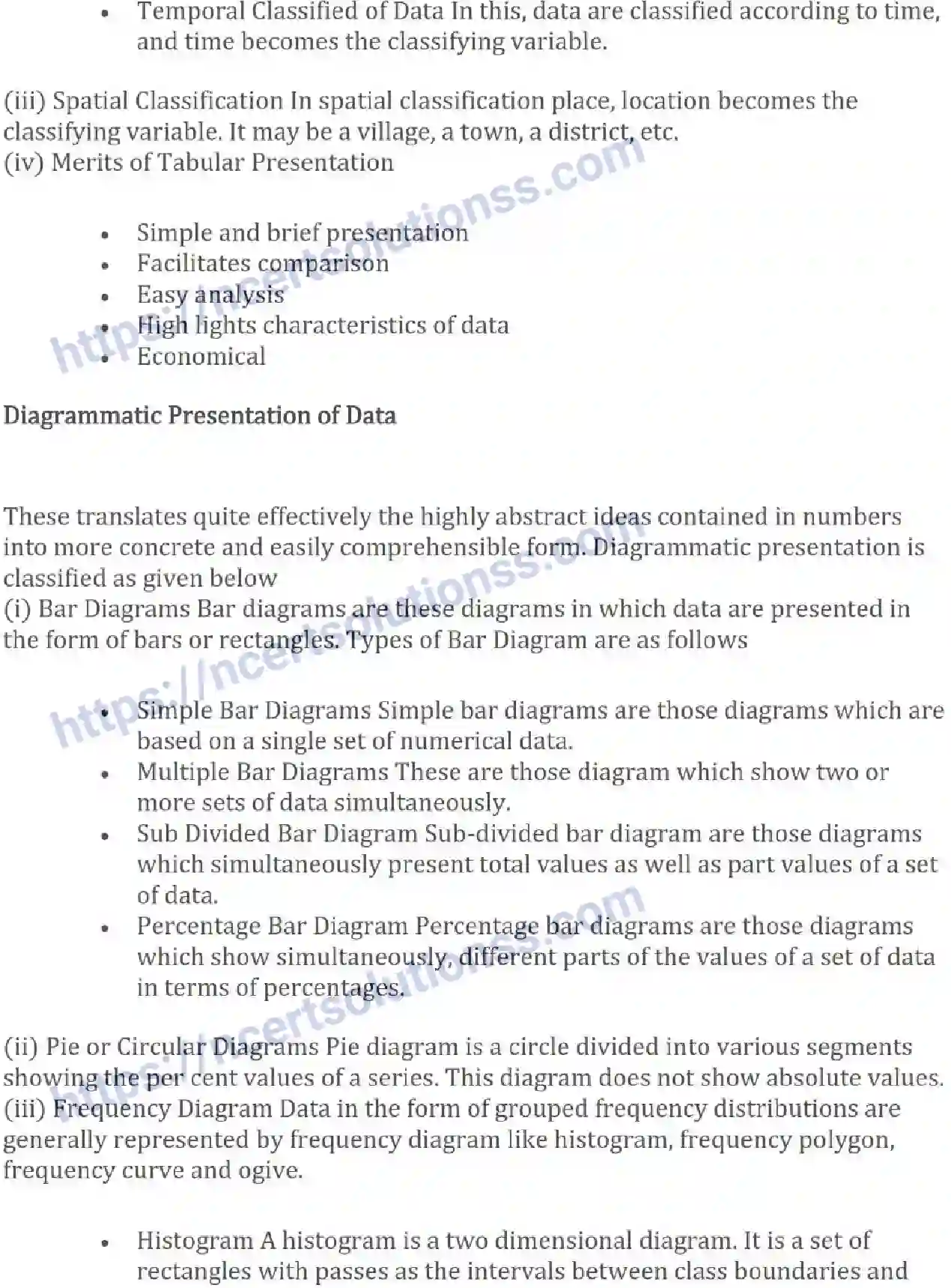NCERT-Notes-Class-11-Statistics-for-Economics-Presentation-of-Data-463-page-2