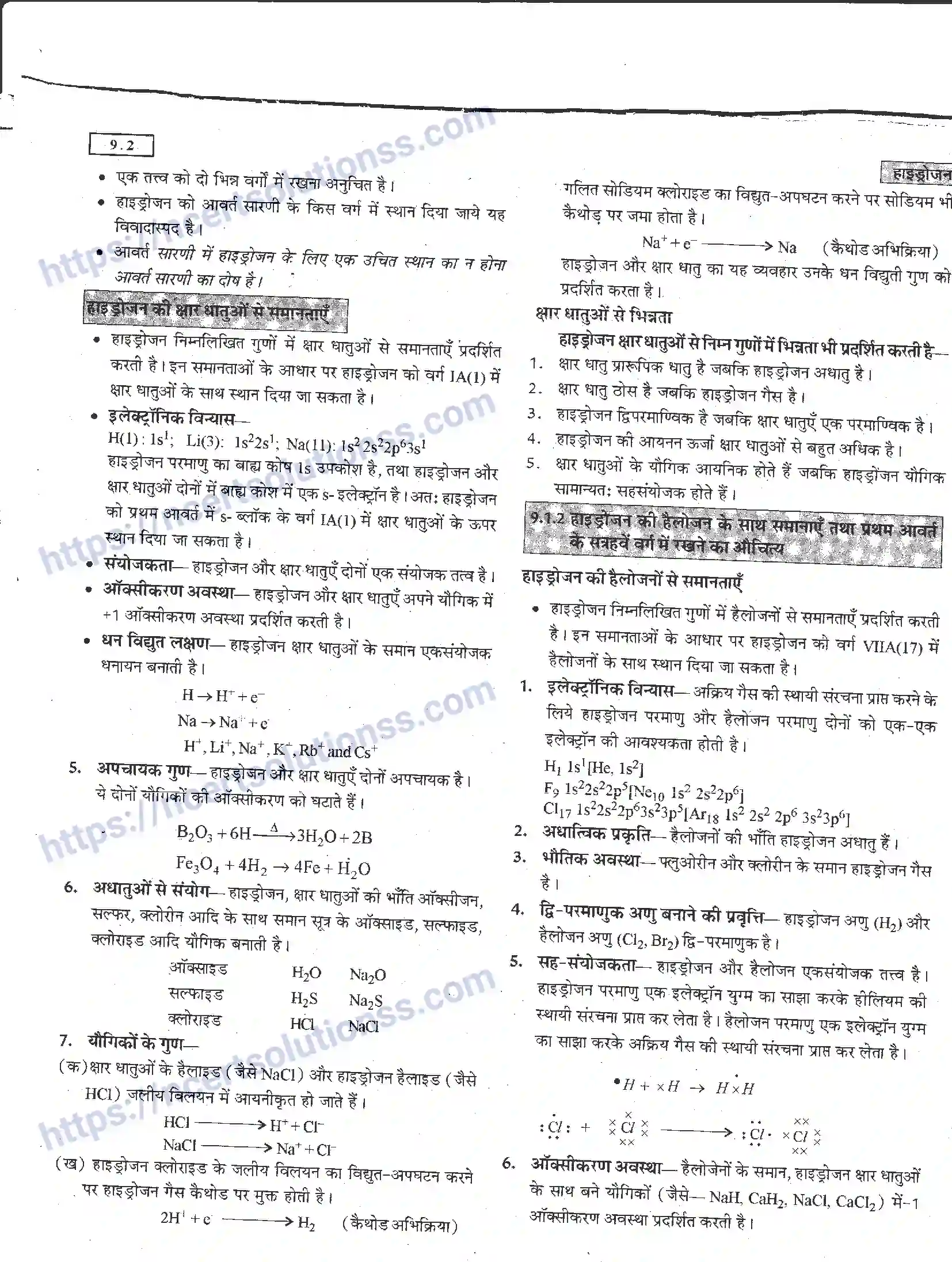 NCERT-Notes-Class-11-रसायन-विज्ञान-हाइड्रोजन-1275-page-2